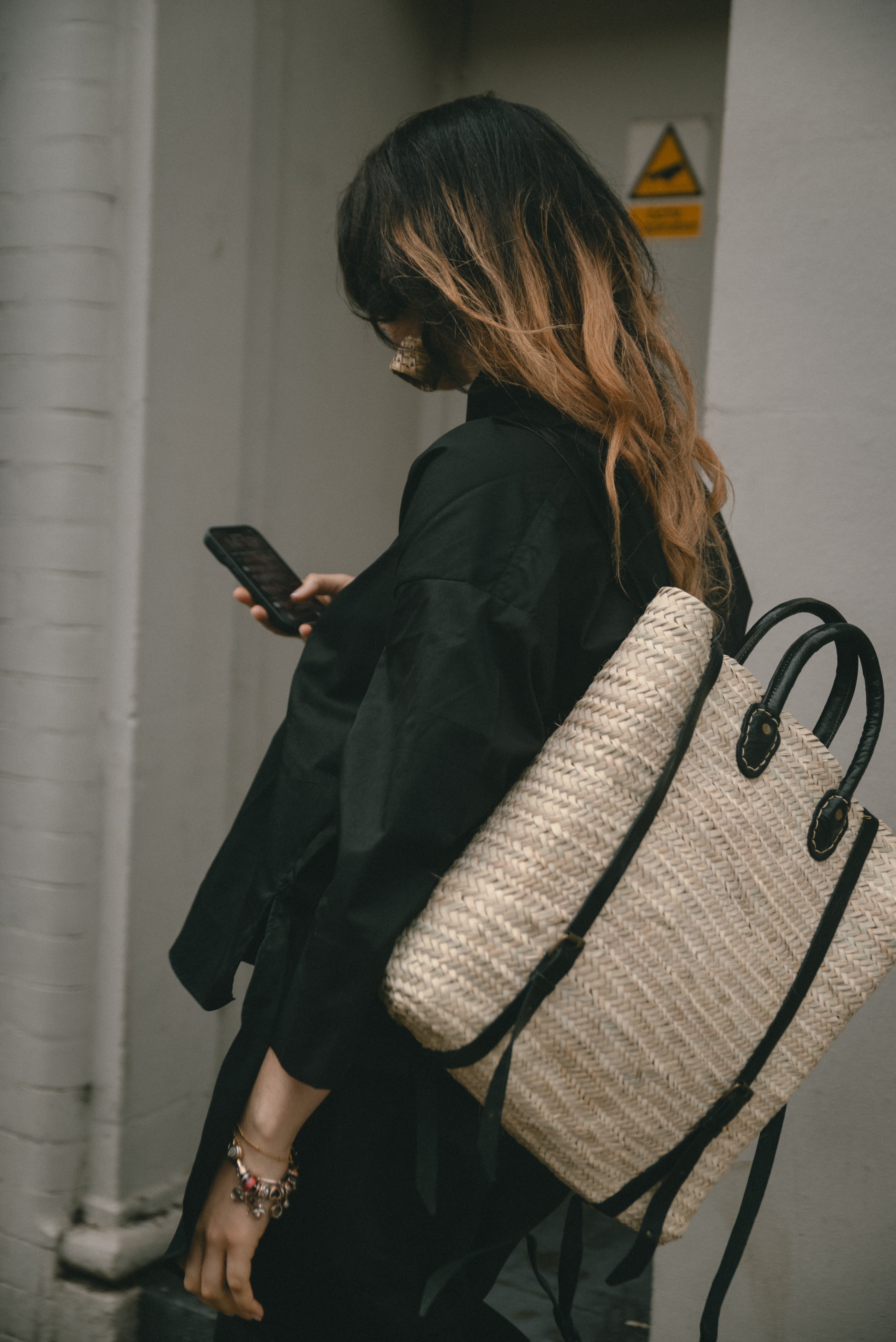 Straw Backpack