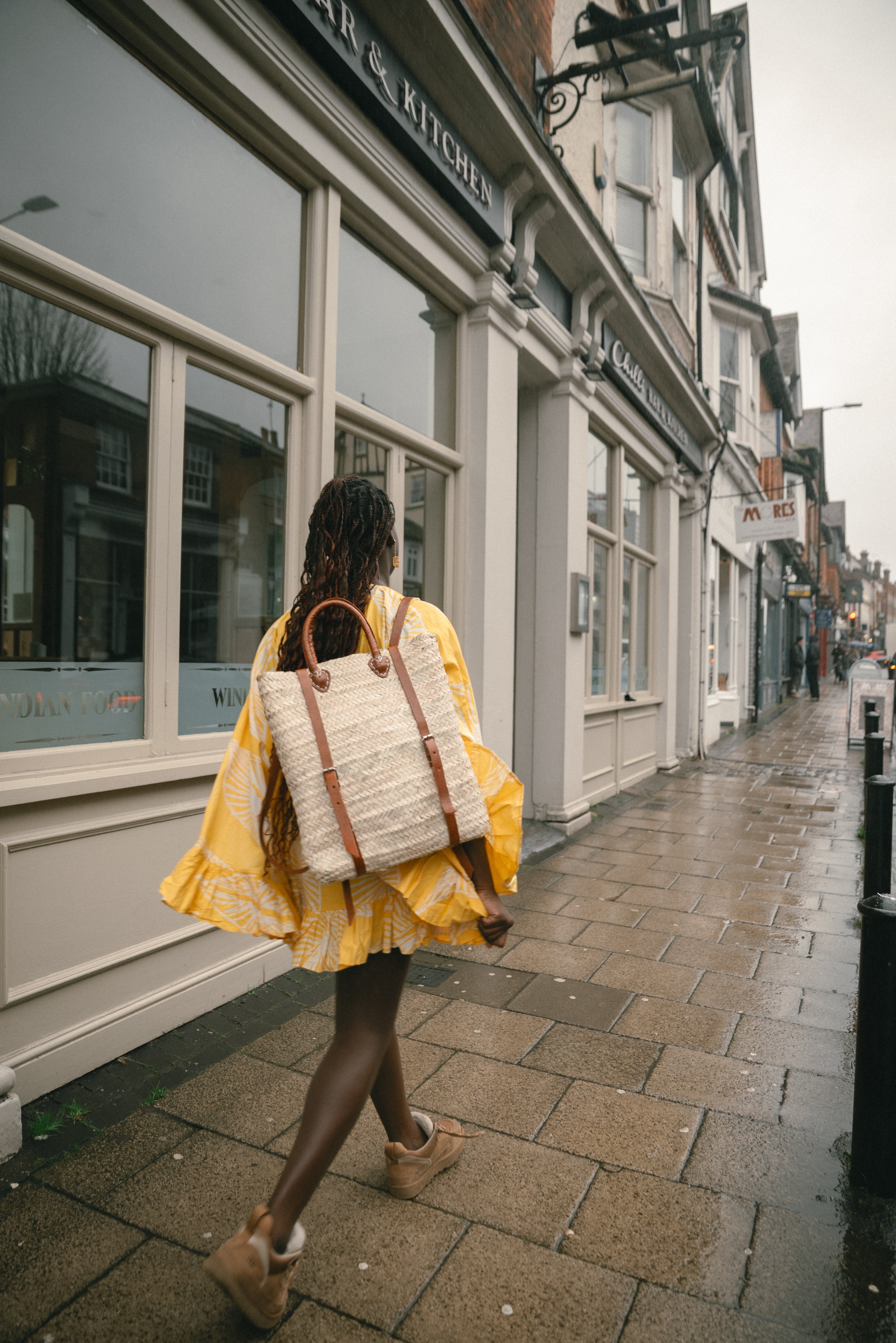 Straw Backpack