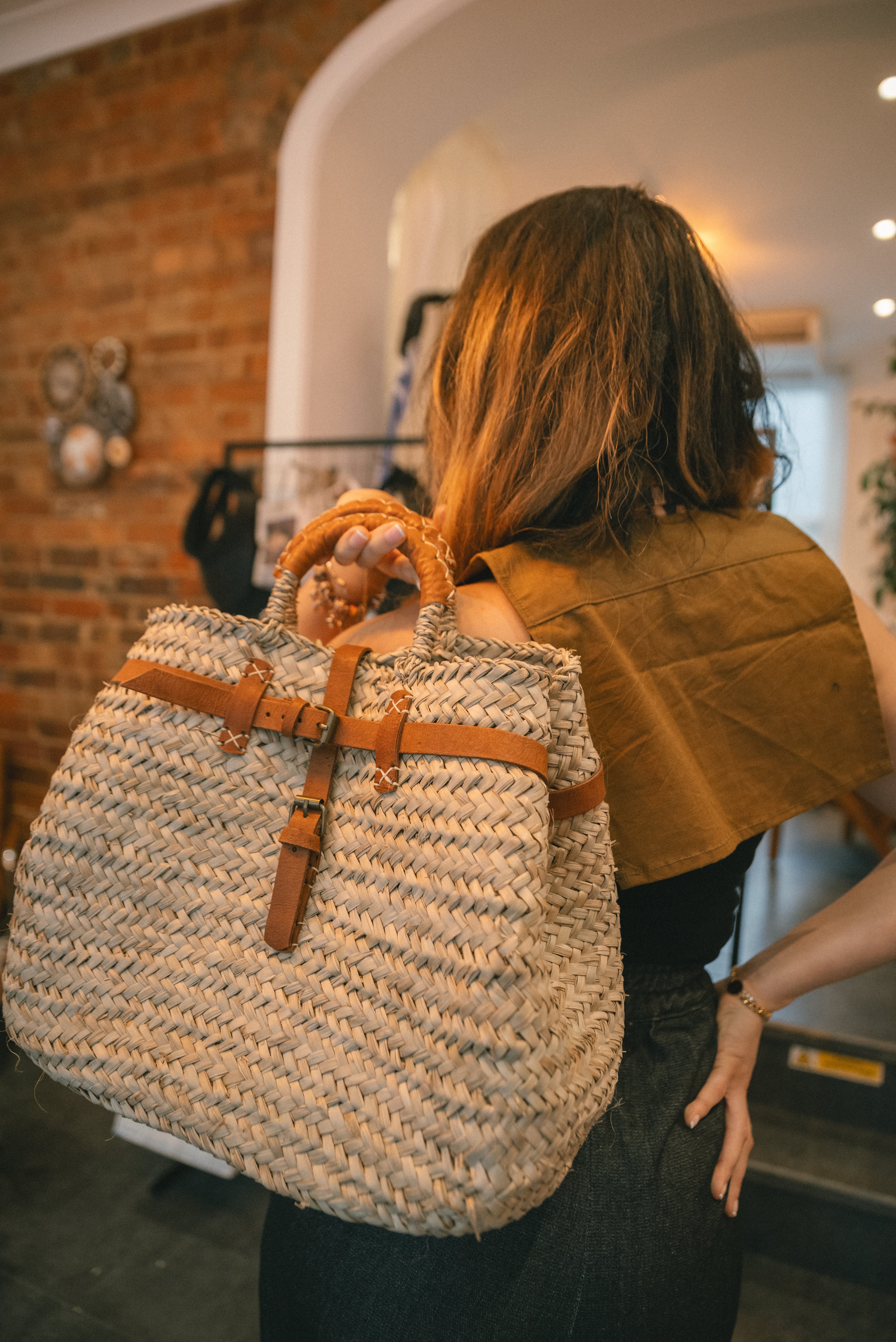 Straw Handbag