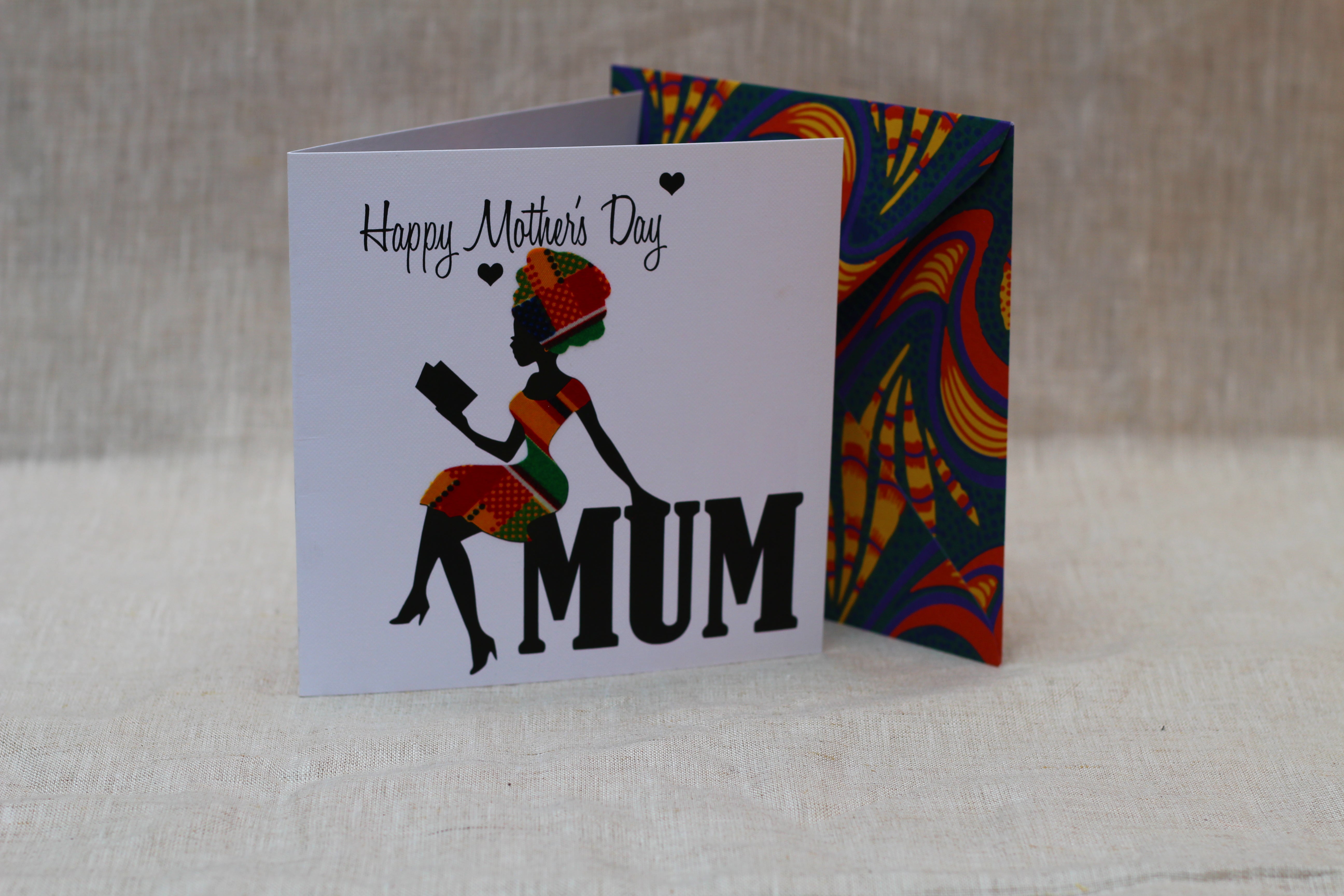Mothers Day Afro Cards