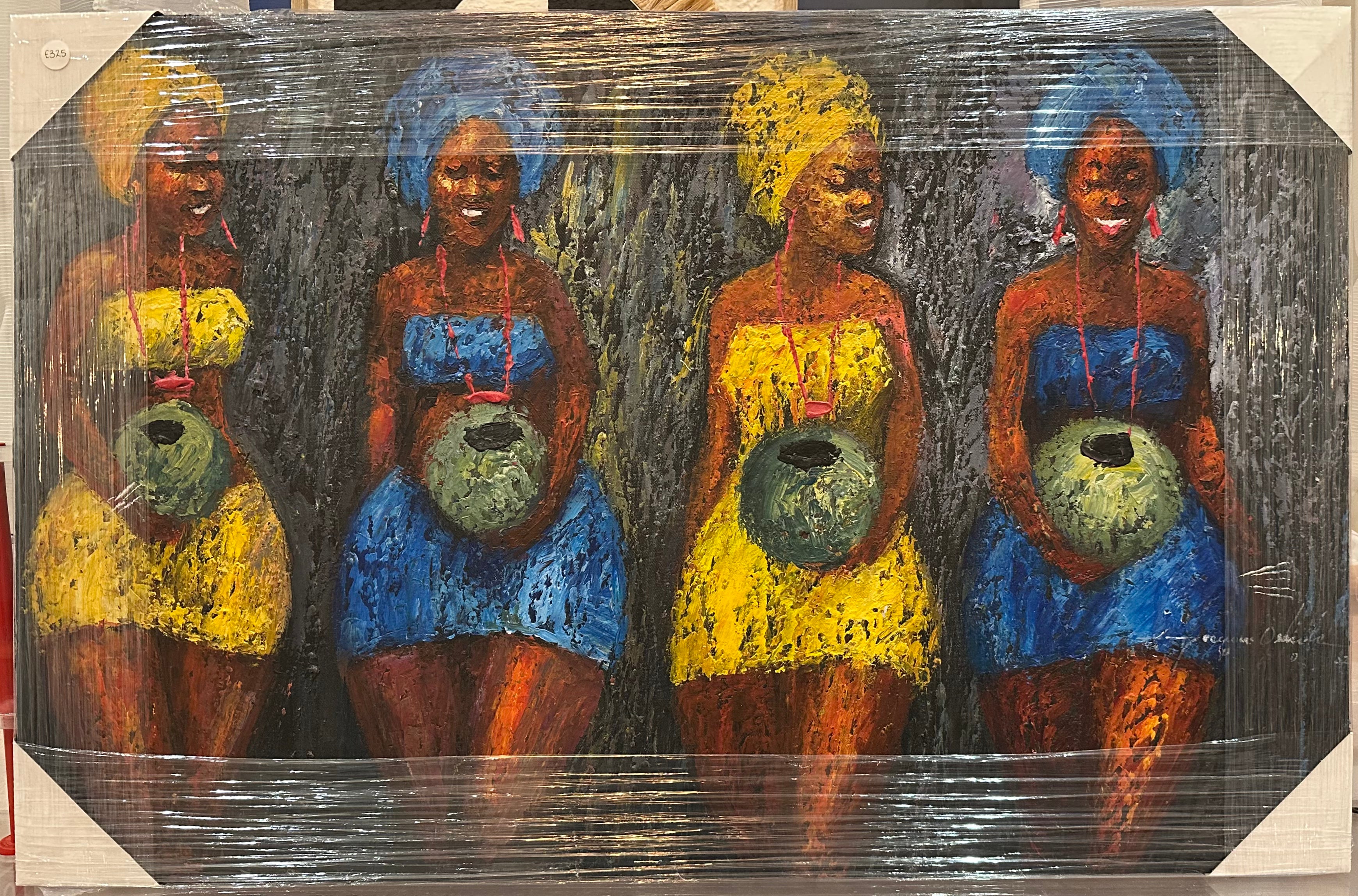 Four Maidens Painting