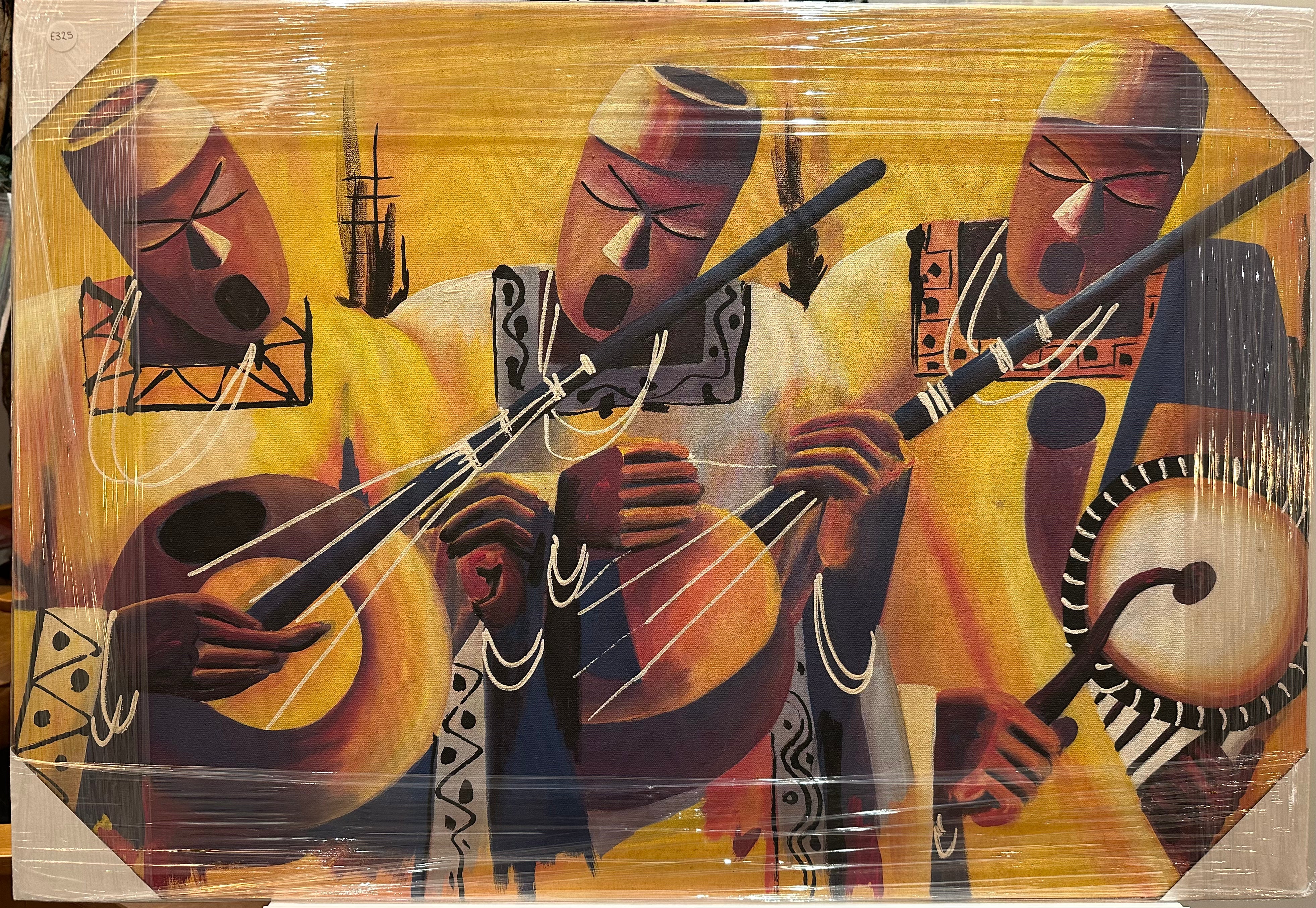 Musical Trio Painting