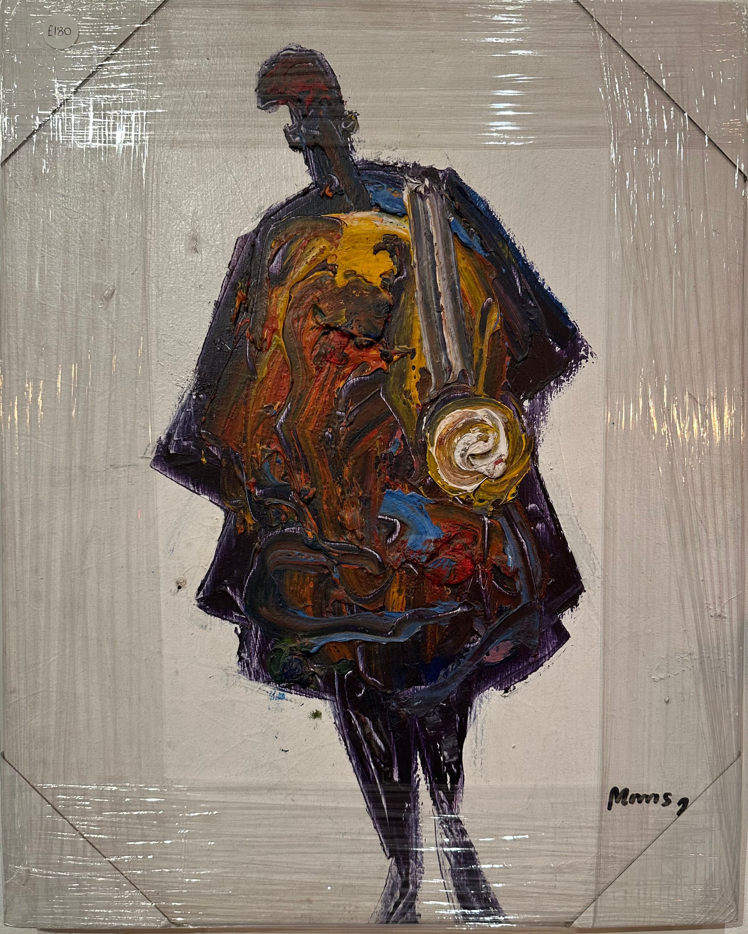 Drummer Man Painting