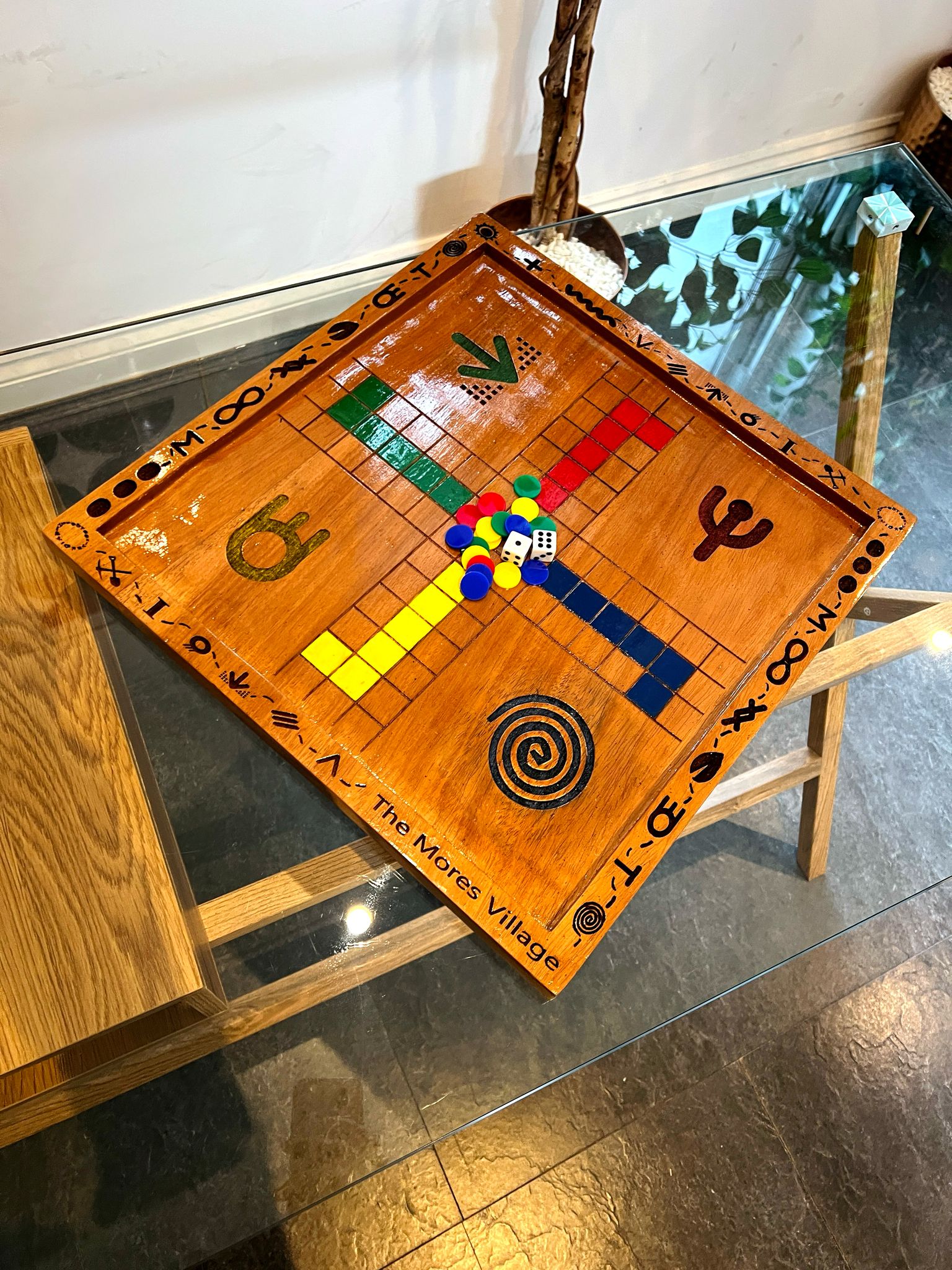 Village Customised Ludo Board