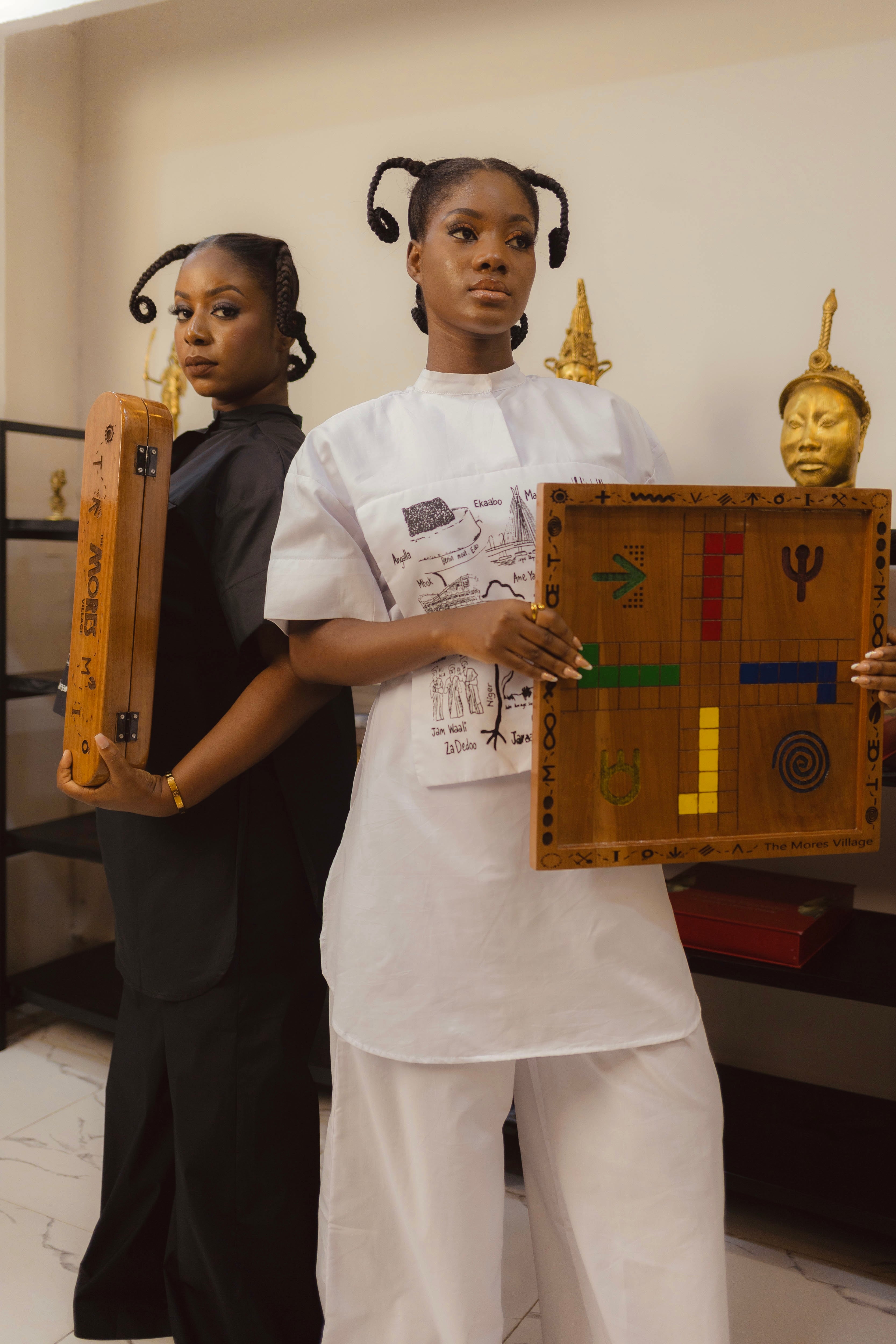 Village Customised Ludo Board