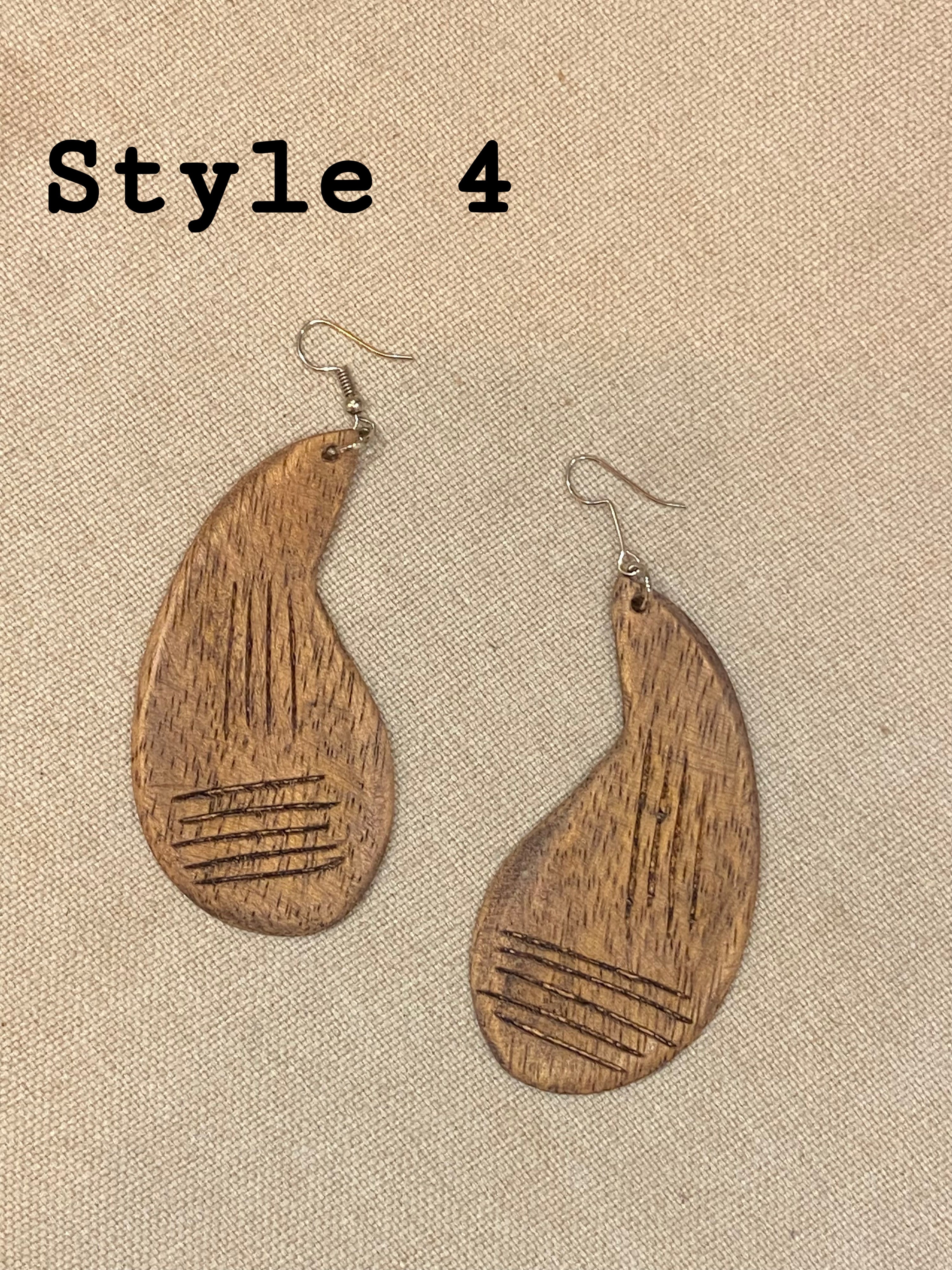 Wooden Earrings