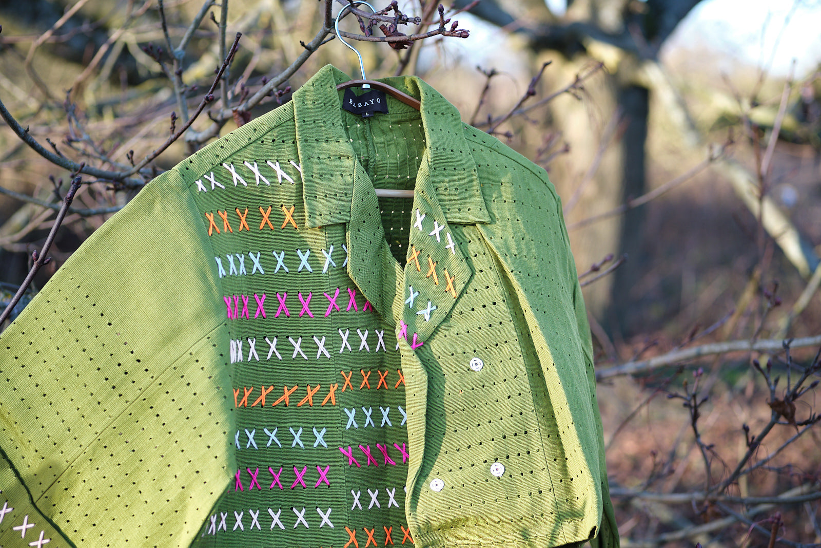 Aso Oke Embroidered Jacket