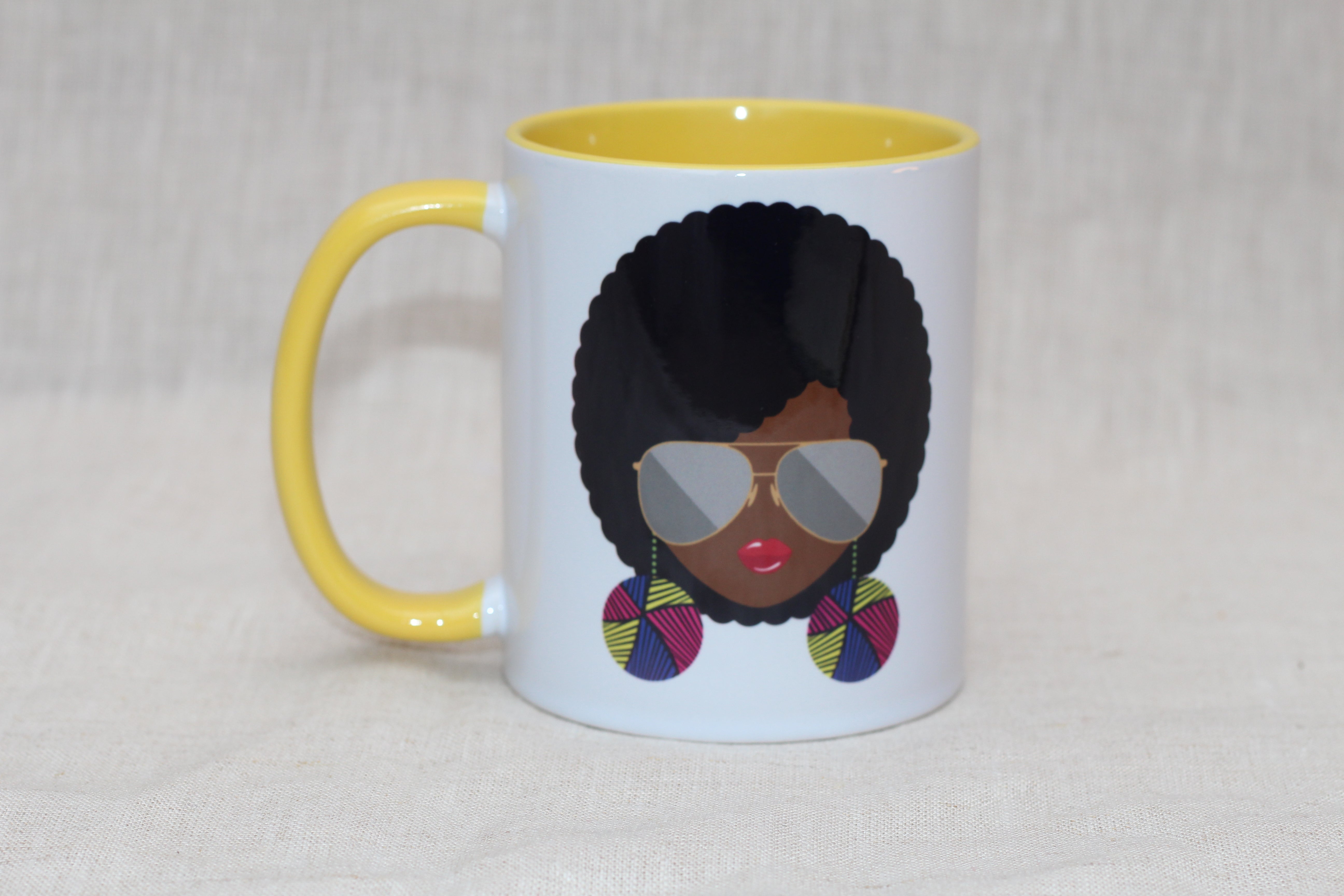Afro Girl Mug