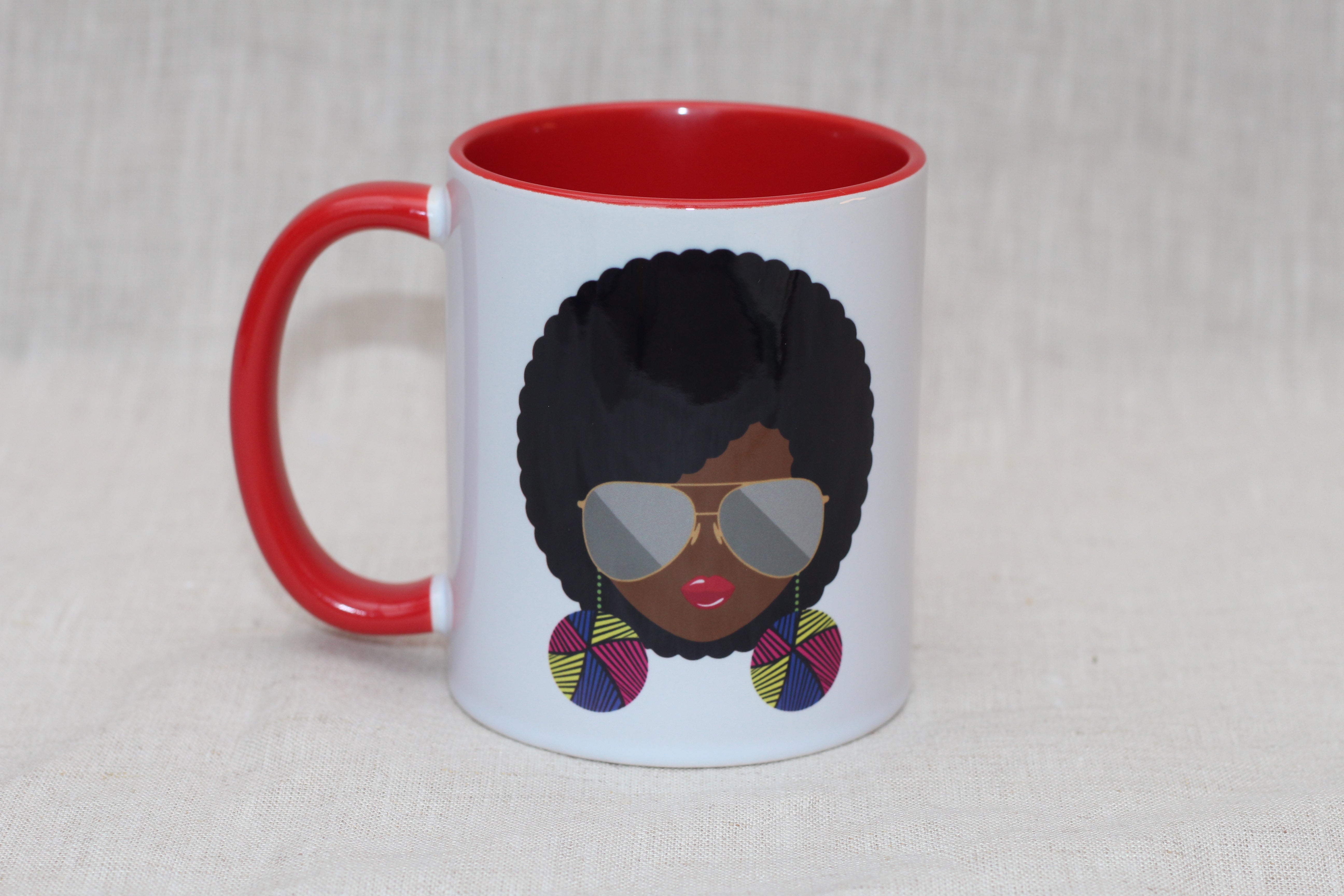 Afro Girl Mug