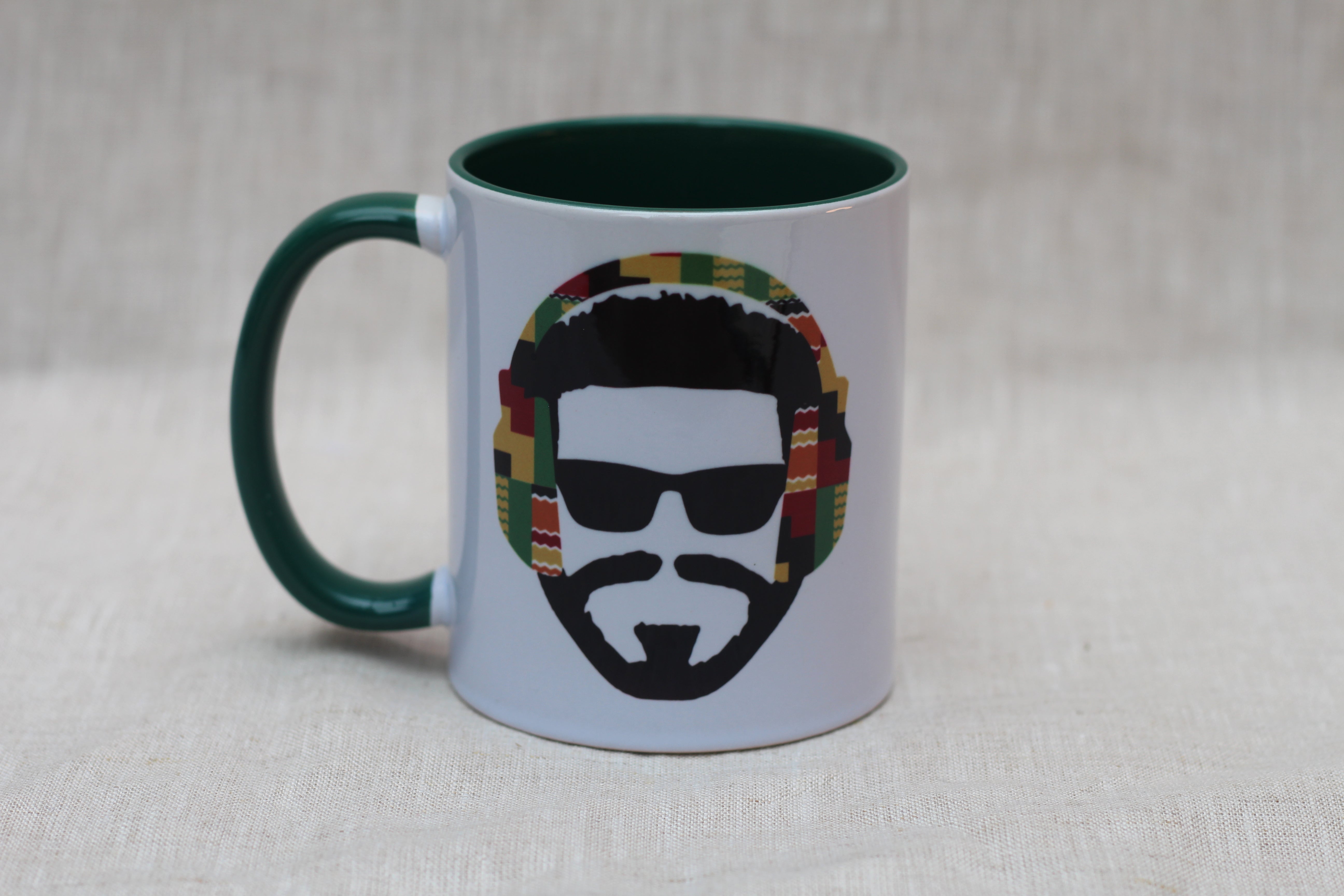 Afro Music Man Mug