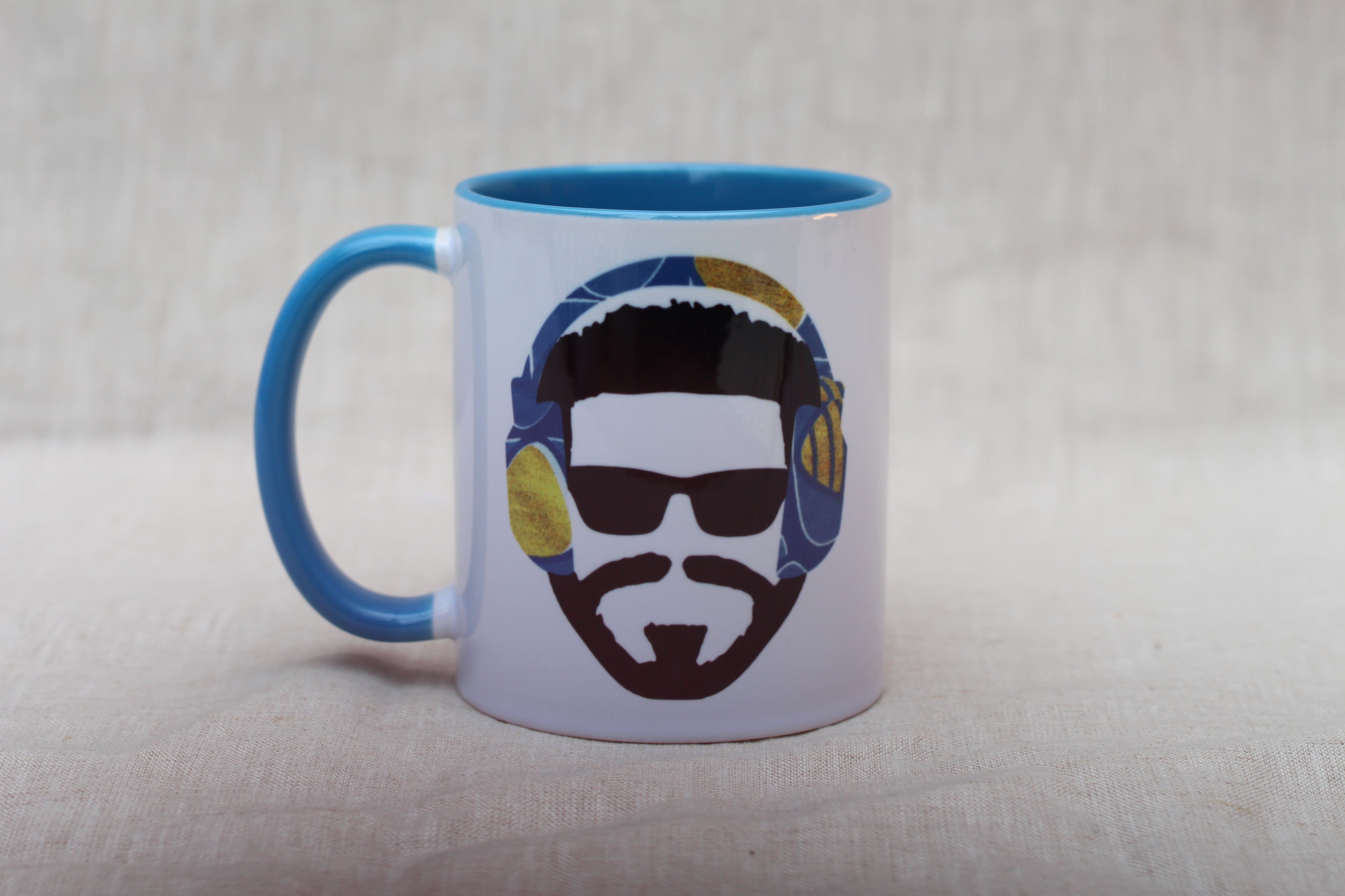 Afro Music Man Mug