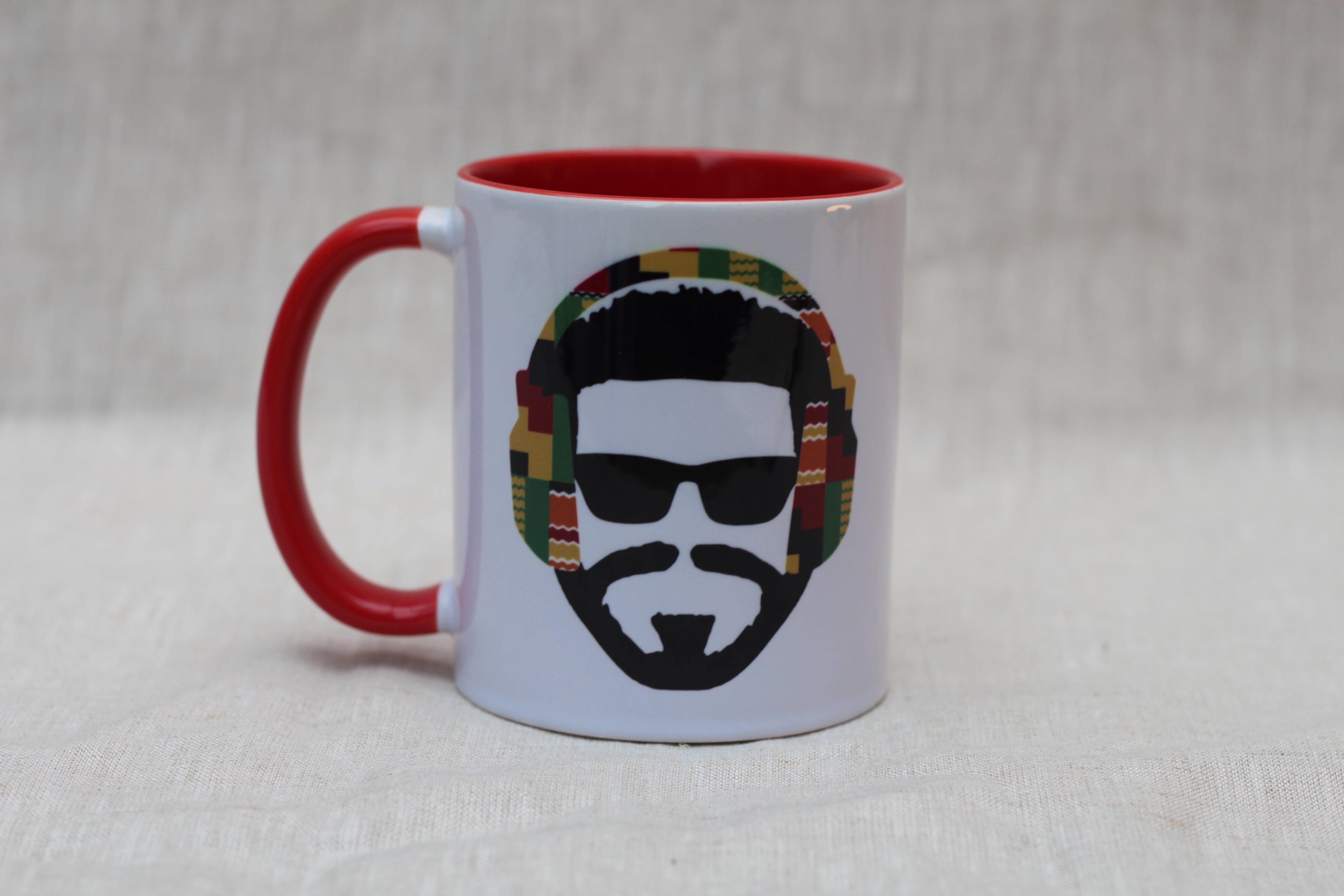 Afro Music Man Mug