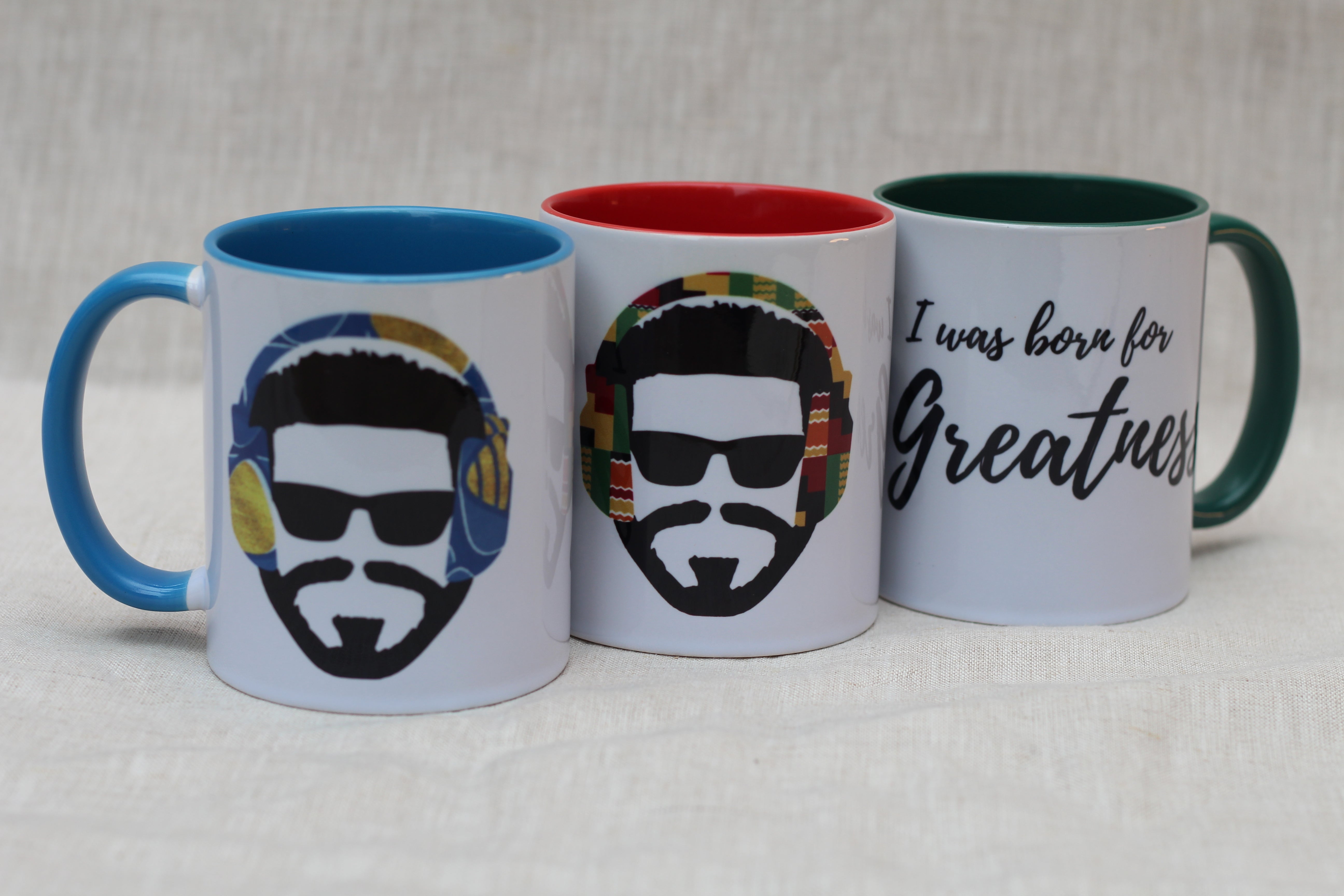 Afro Music Man Mug