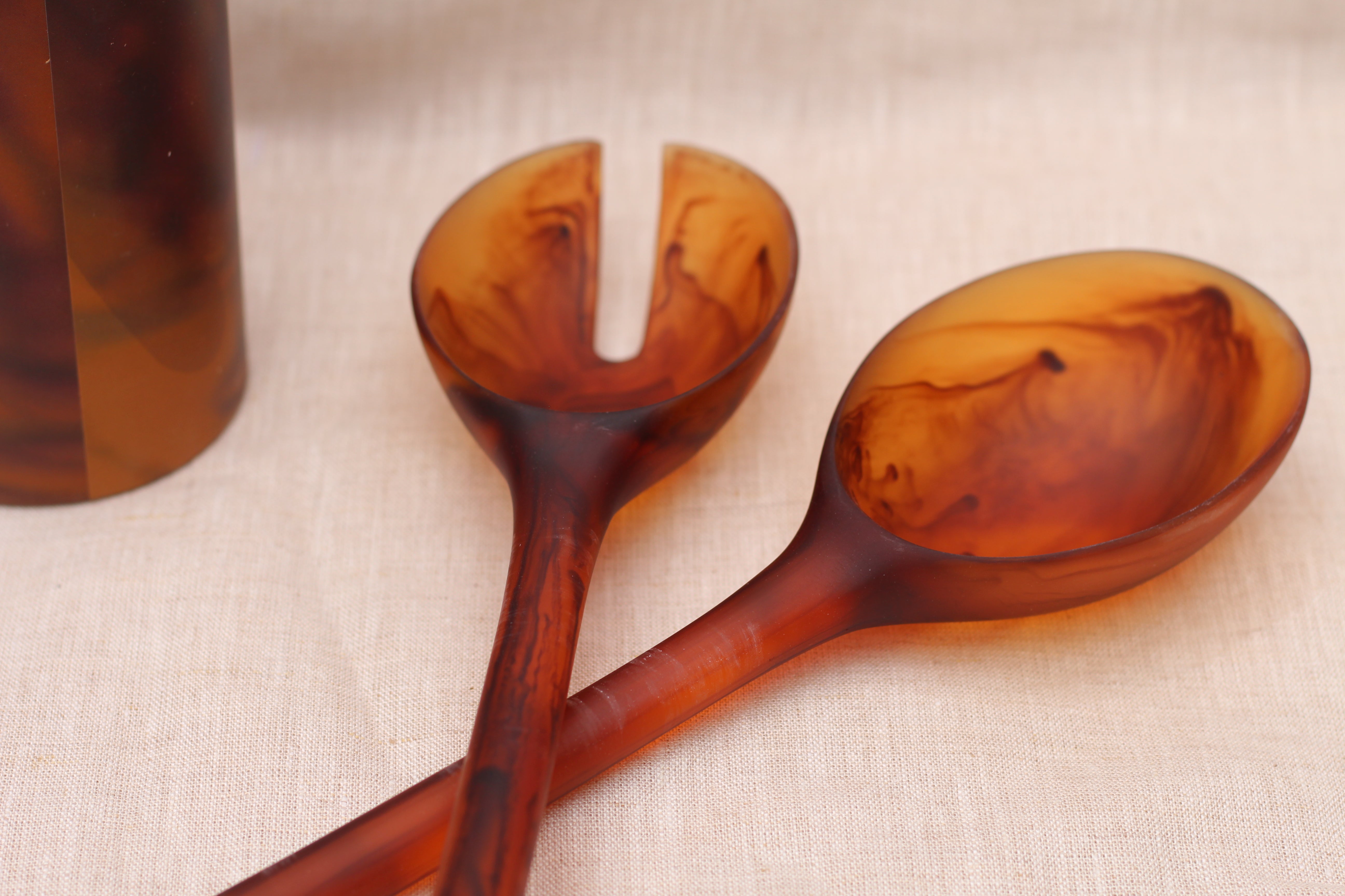 Marbled Salad Servers (Pair)