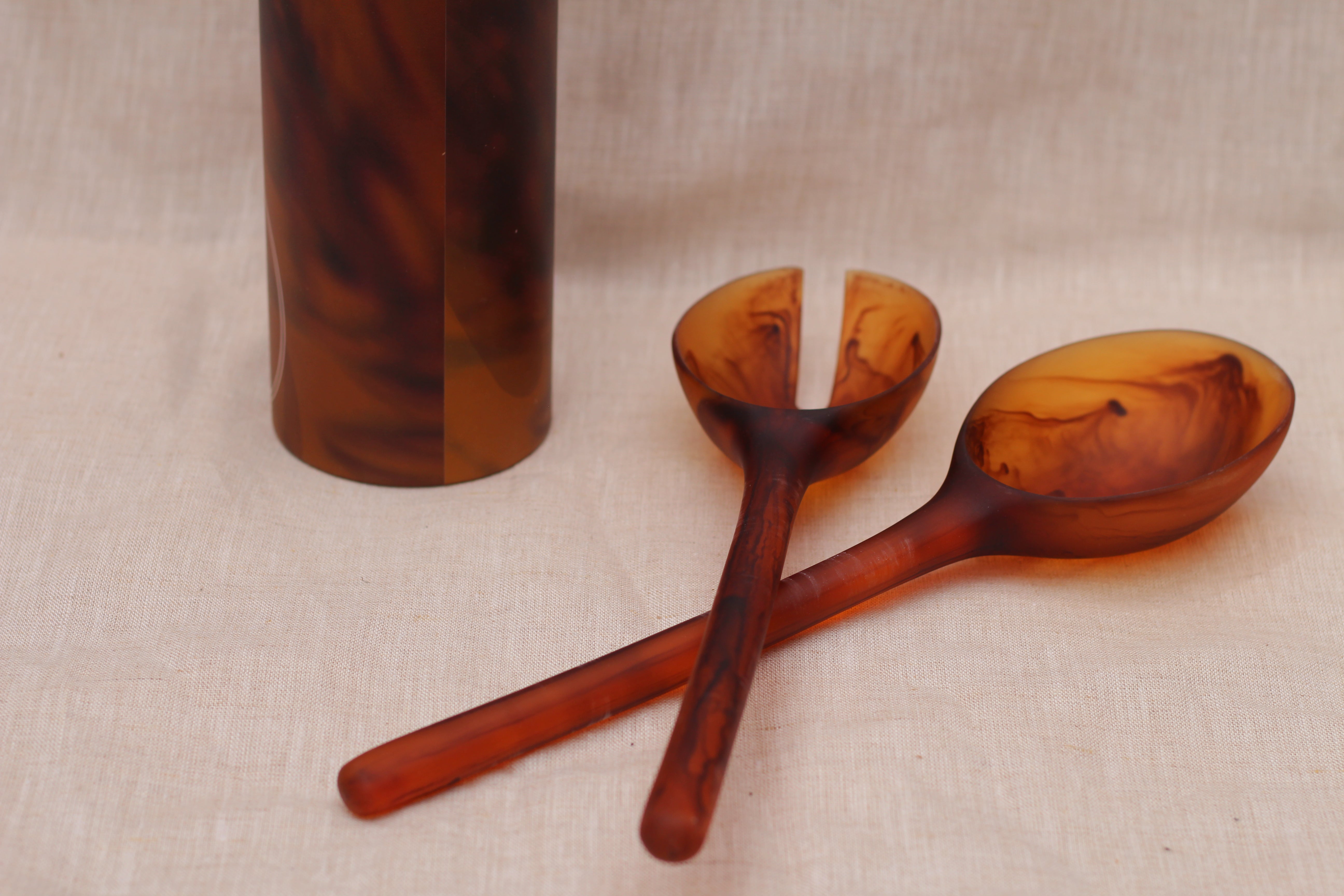 Marbled Salad Servers (Pair)