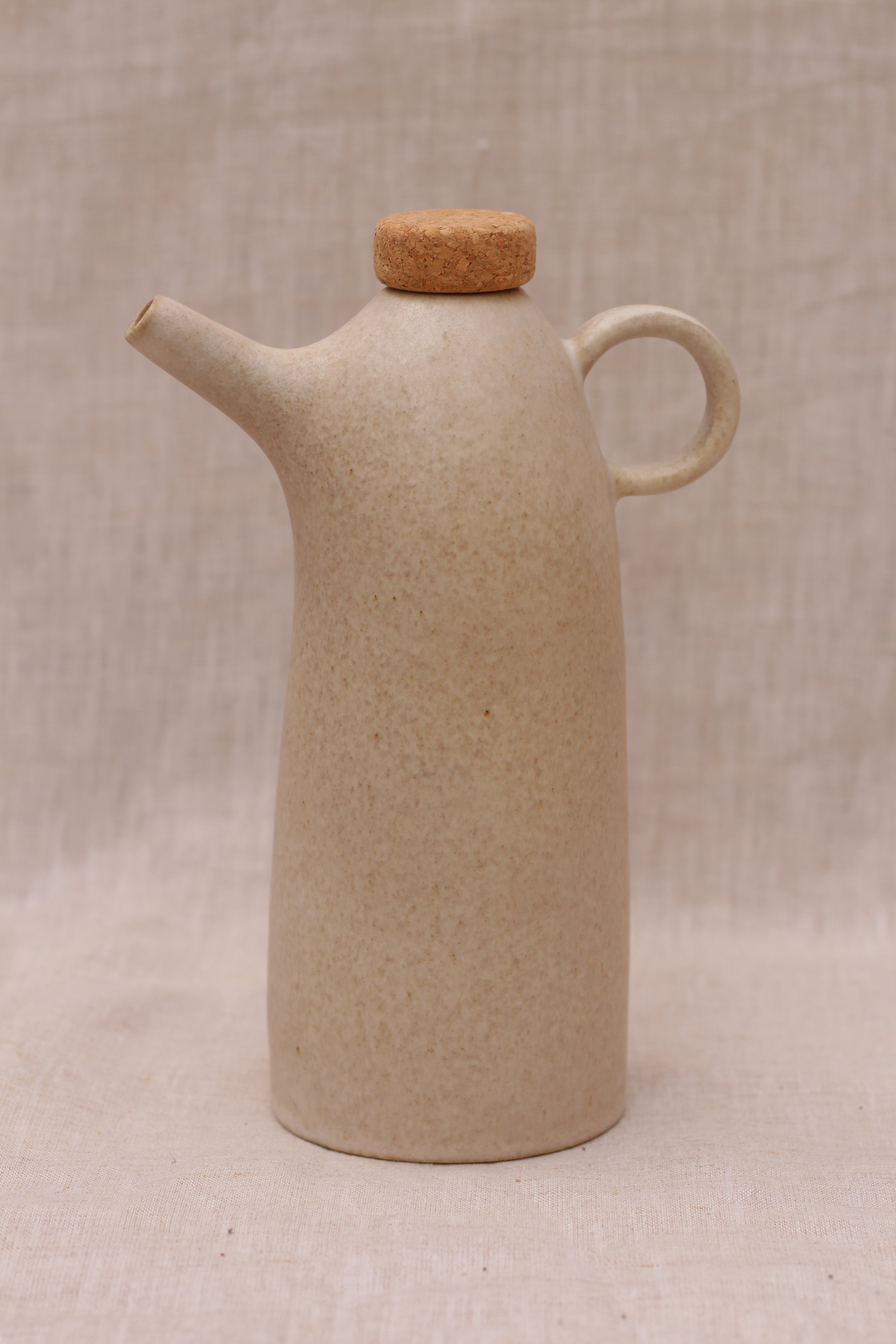 Cream Olive Oil Bottle