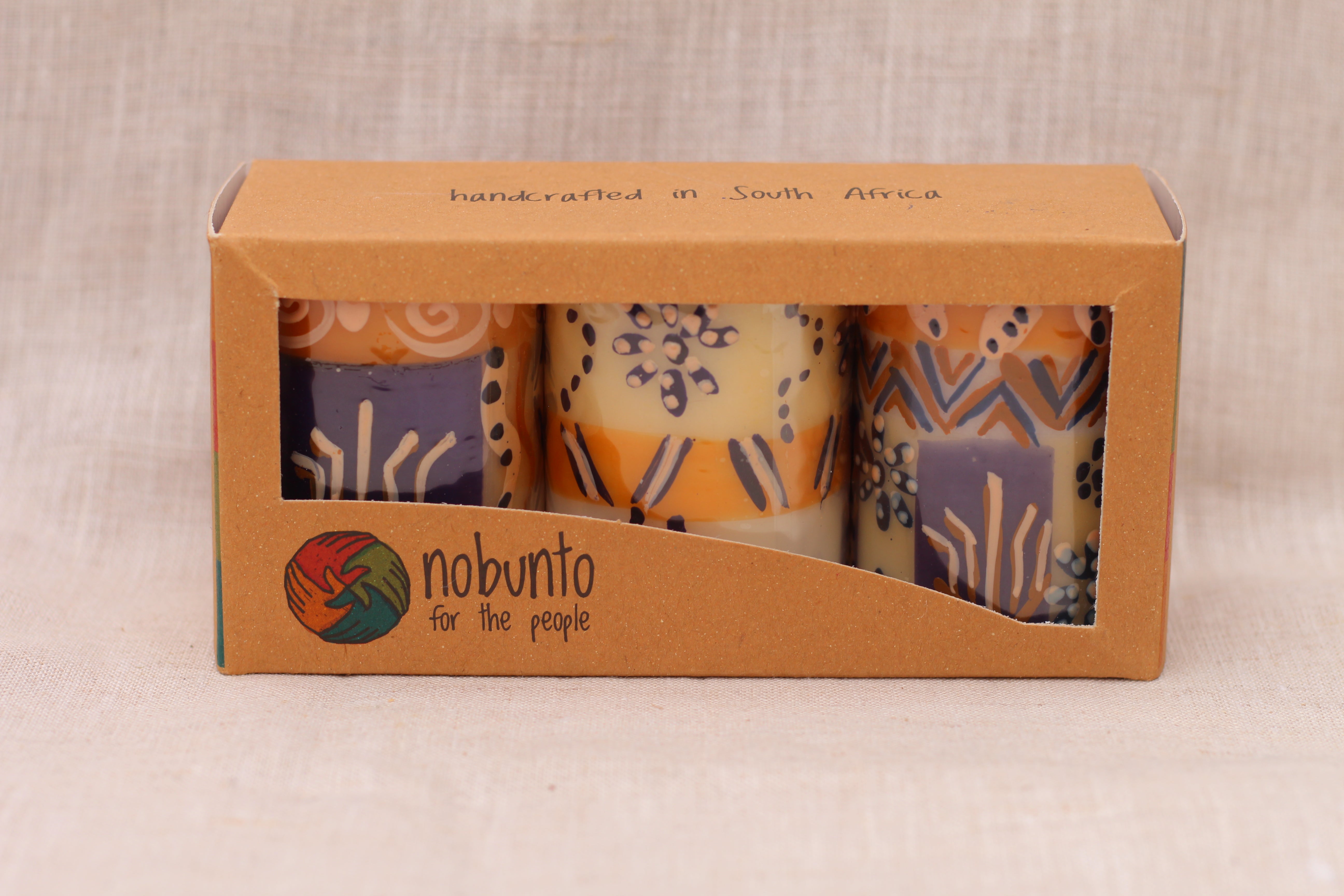 Short Dinner Candles 3 Set