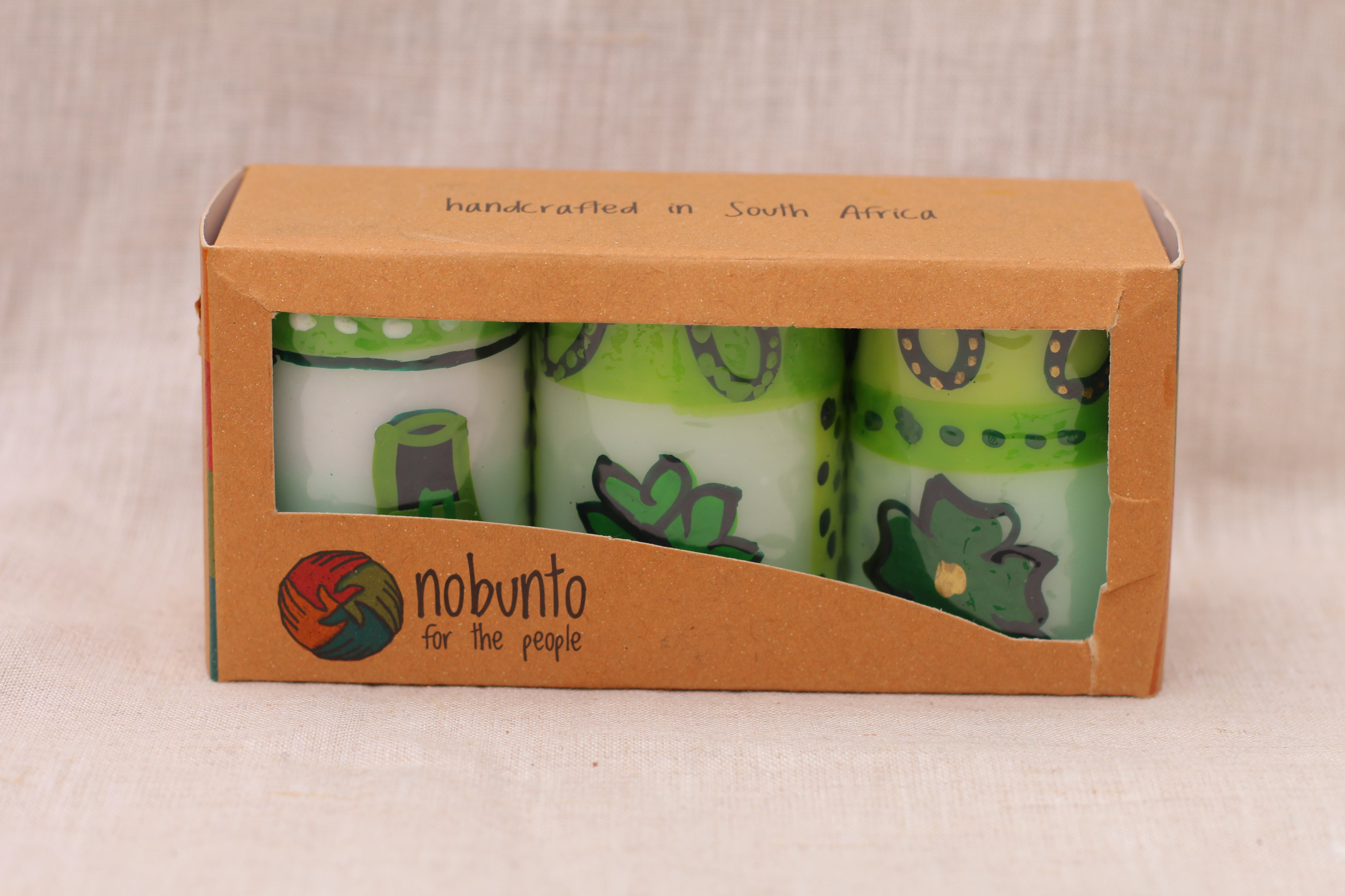 Short Dinner Candles 3 Set