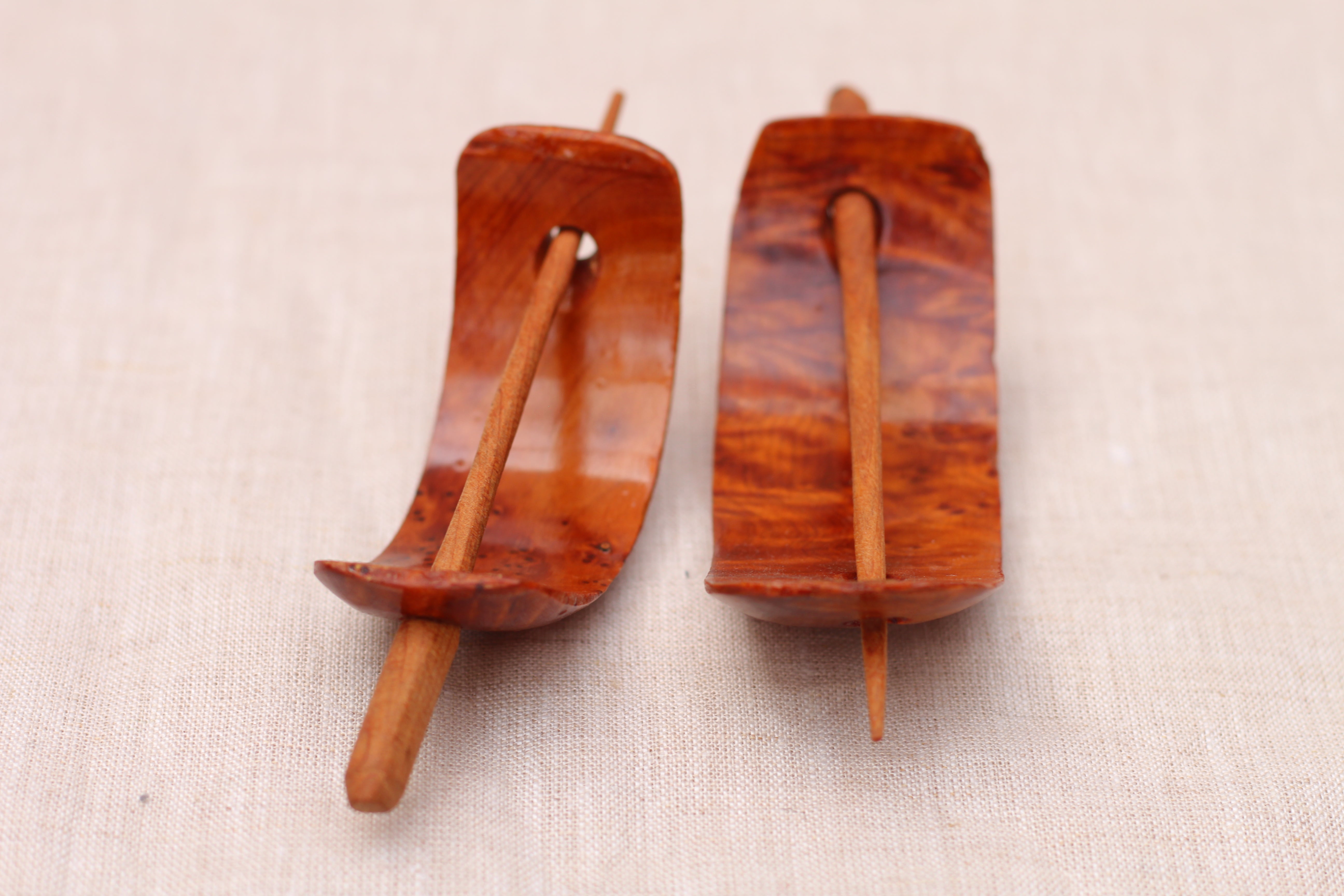 Wooden Hair Pins