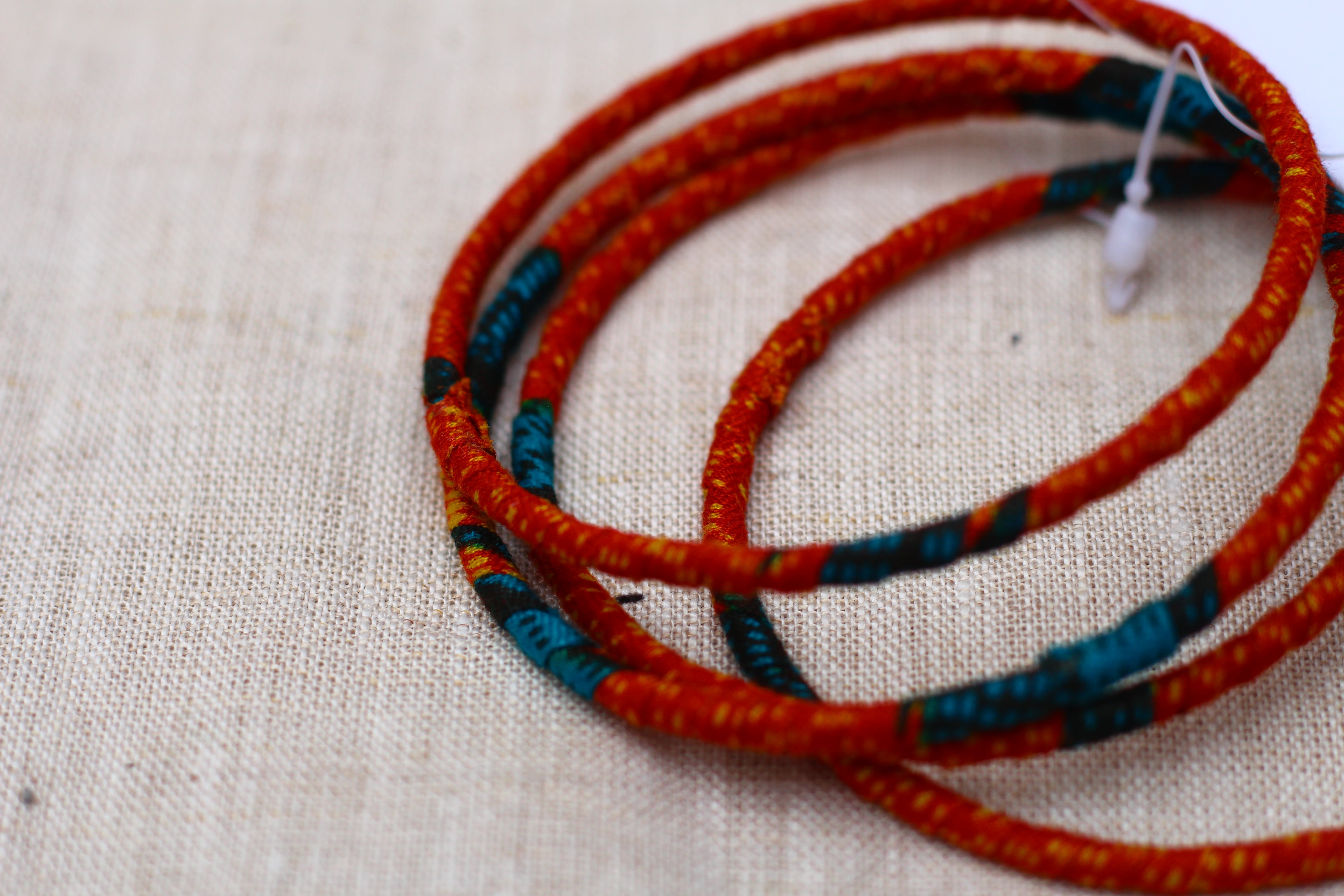 Woven Bangles - Set of Four