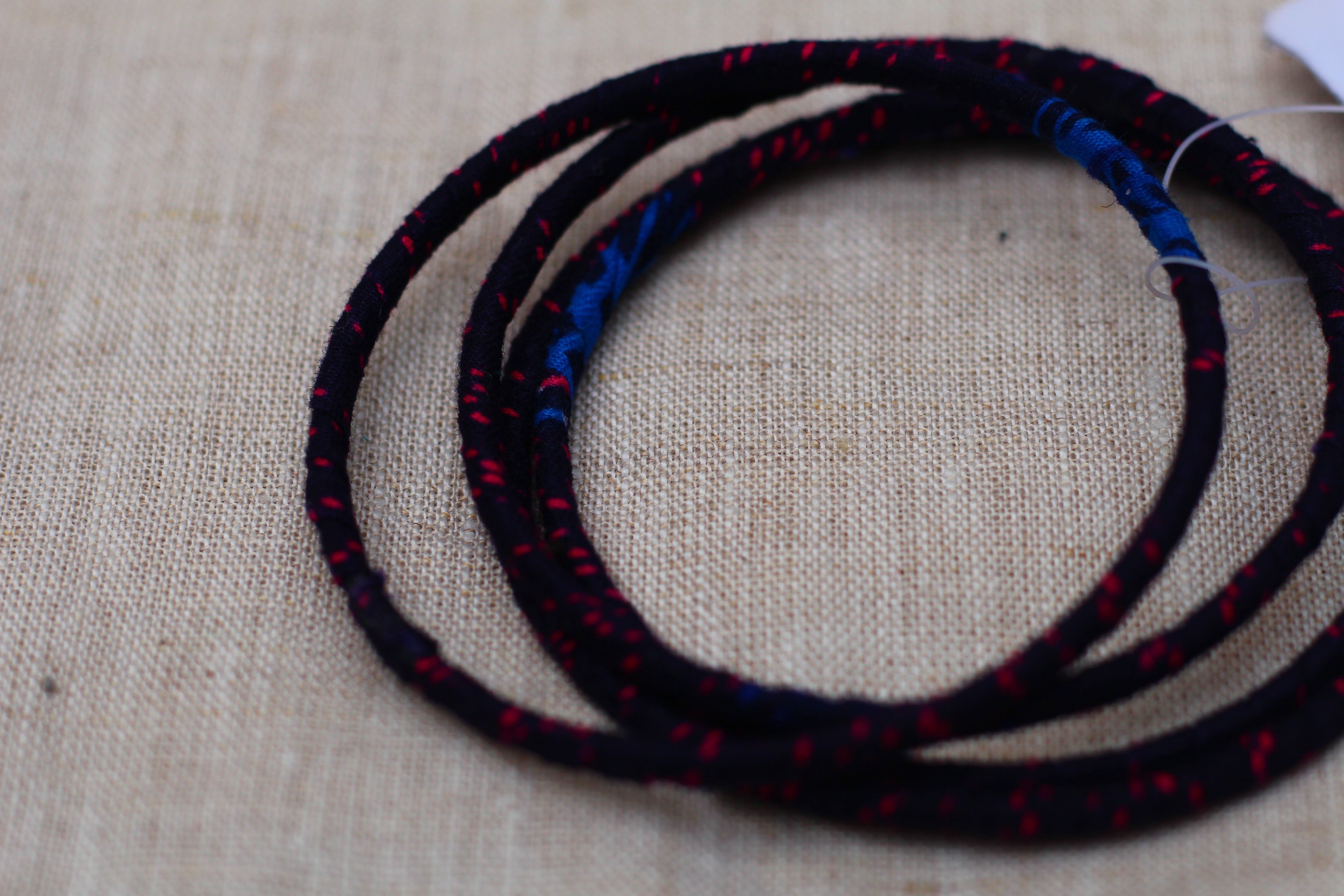 Woven Bangles - Set of Four