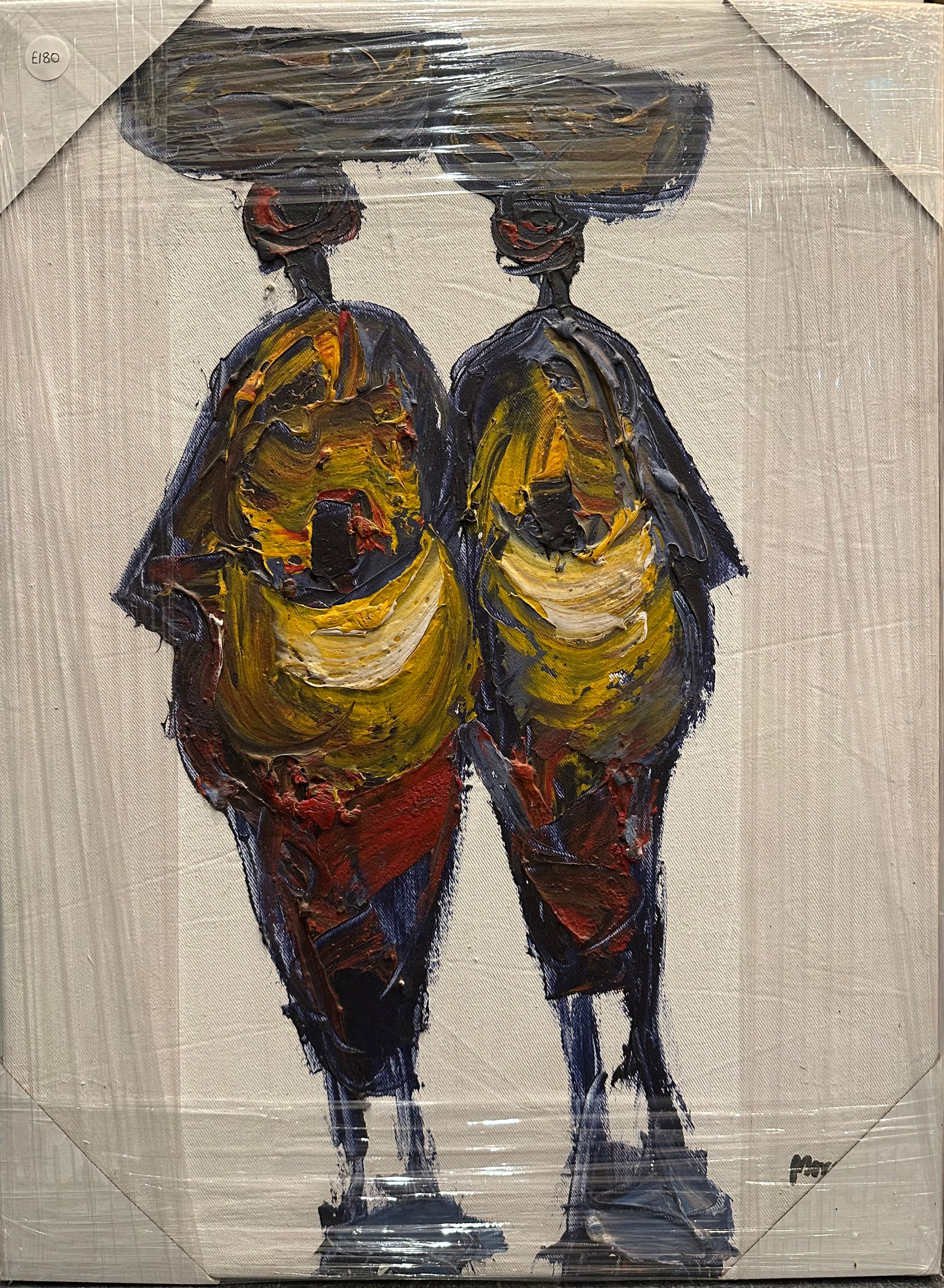 Golden Mother Painting