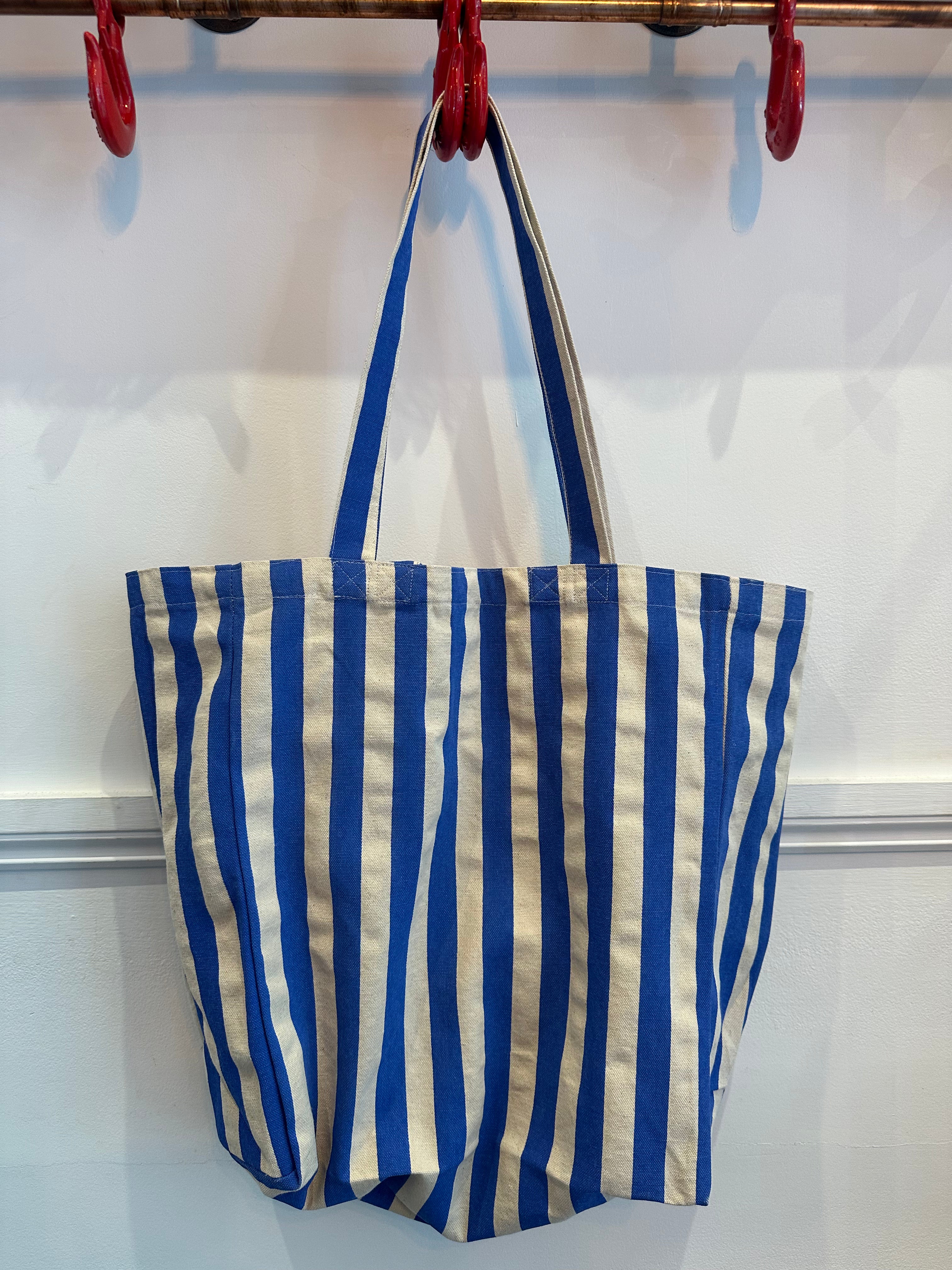 Striped Tote Bags