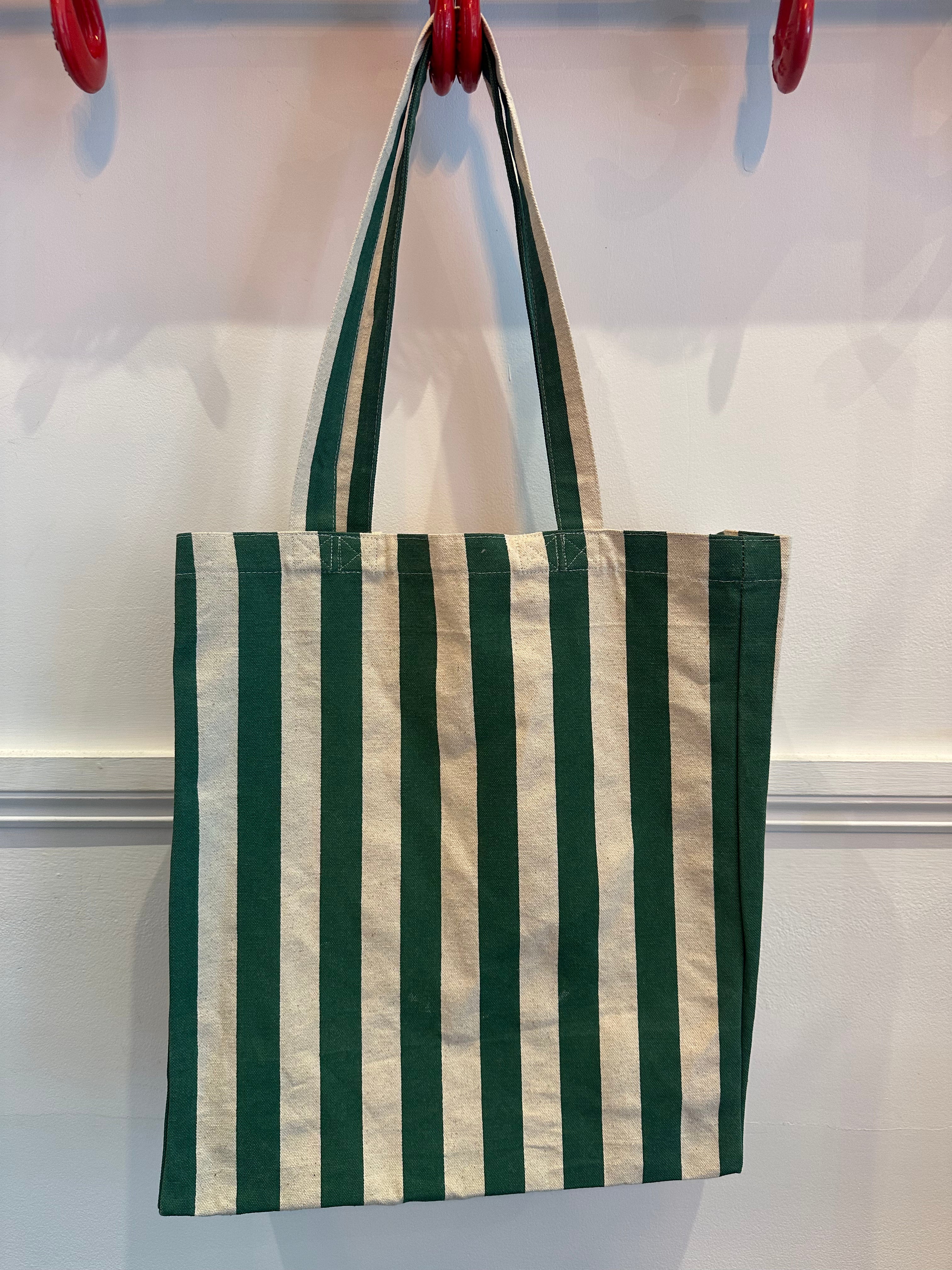 Striped Tote Bags