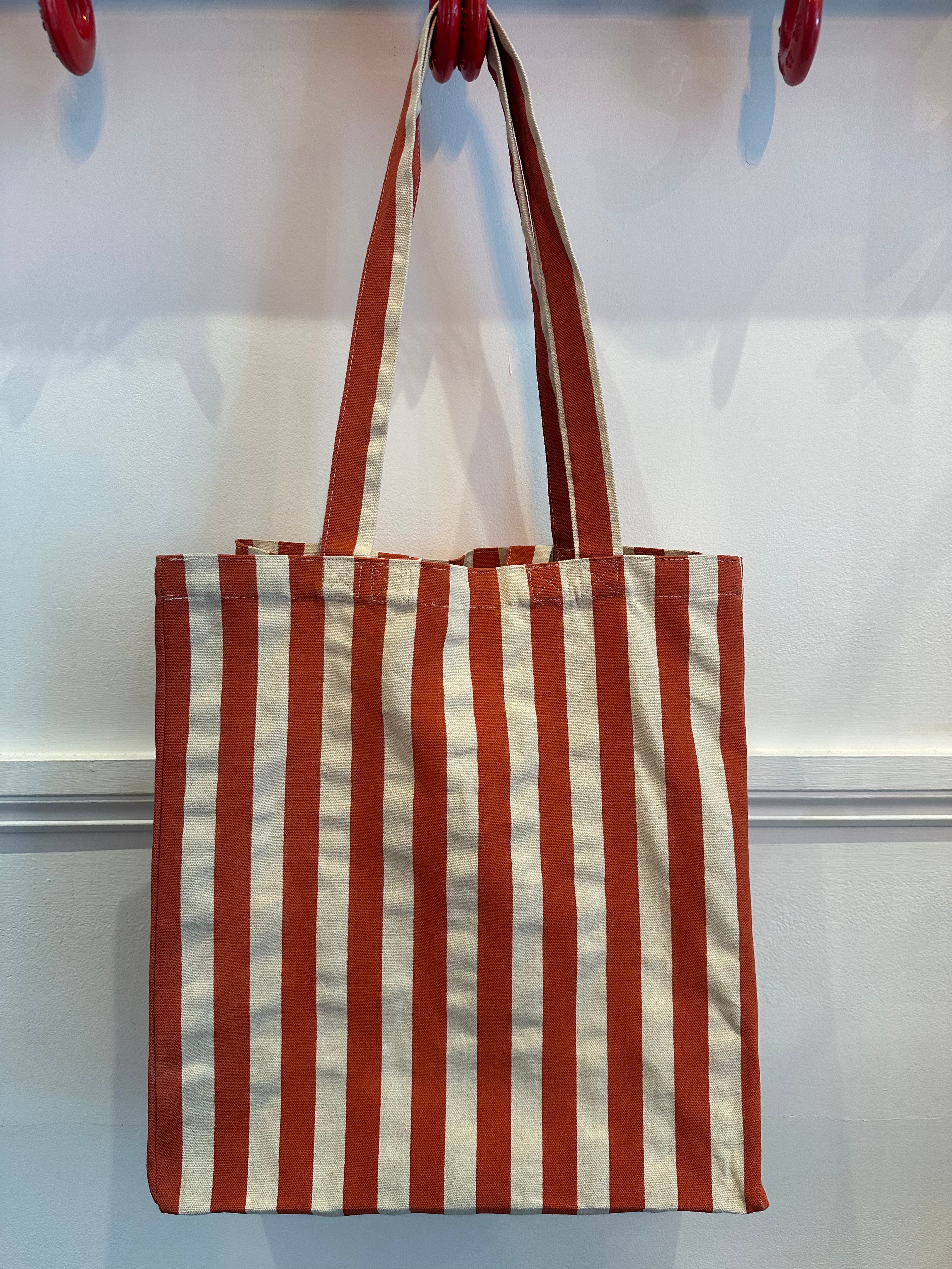 Striped Tote Bags