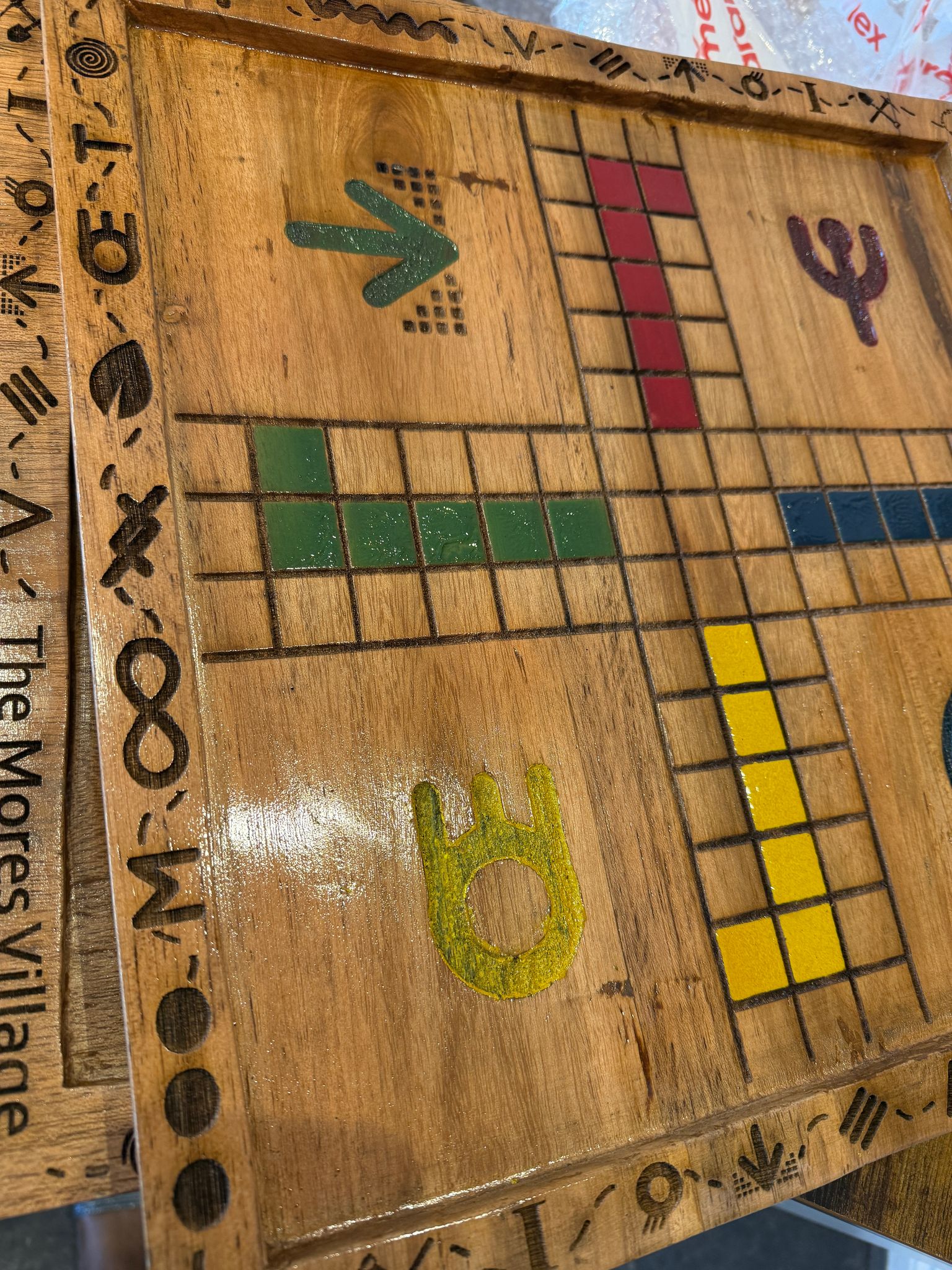 Village Customised Ludo Board