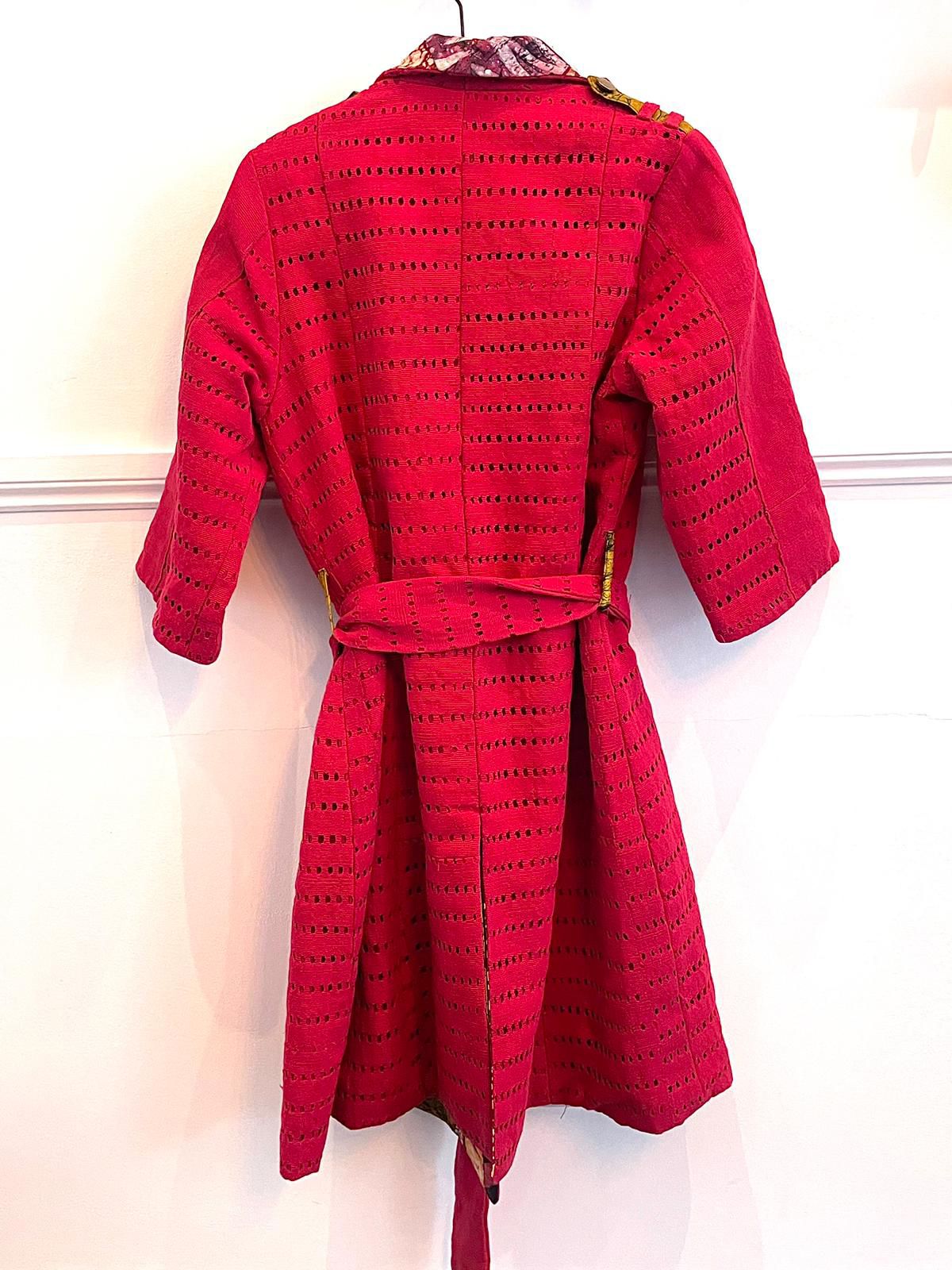 Patchwork Aso Oke Jacket (Reversible)